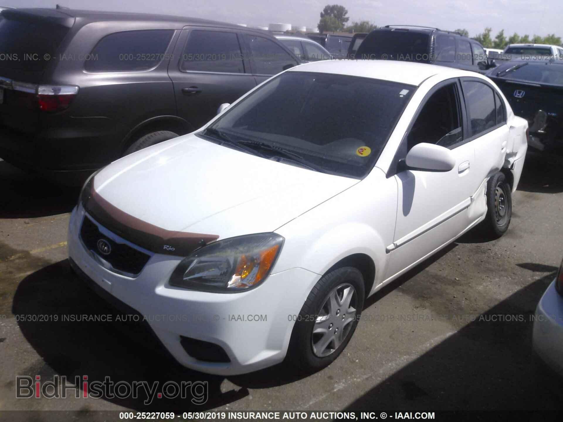 2011 KIA RIO - VIN: KNADH4A36B6748257 - Фото 2