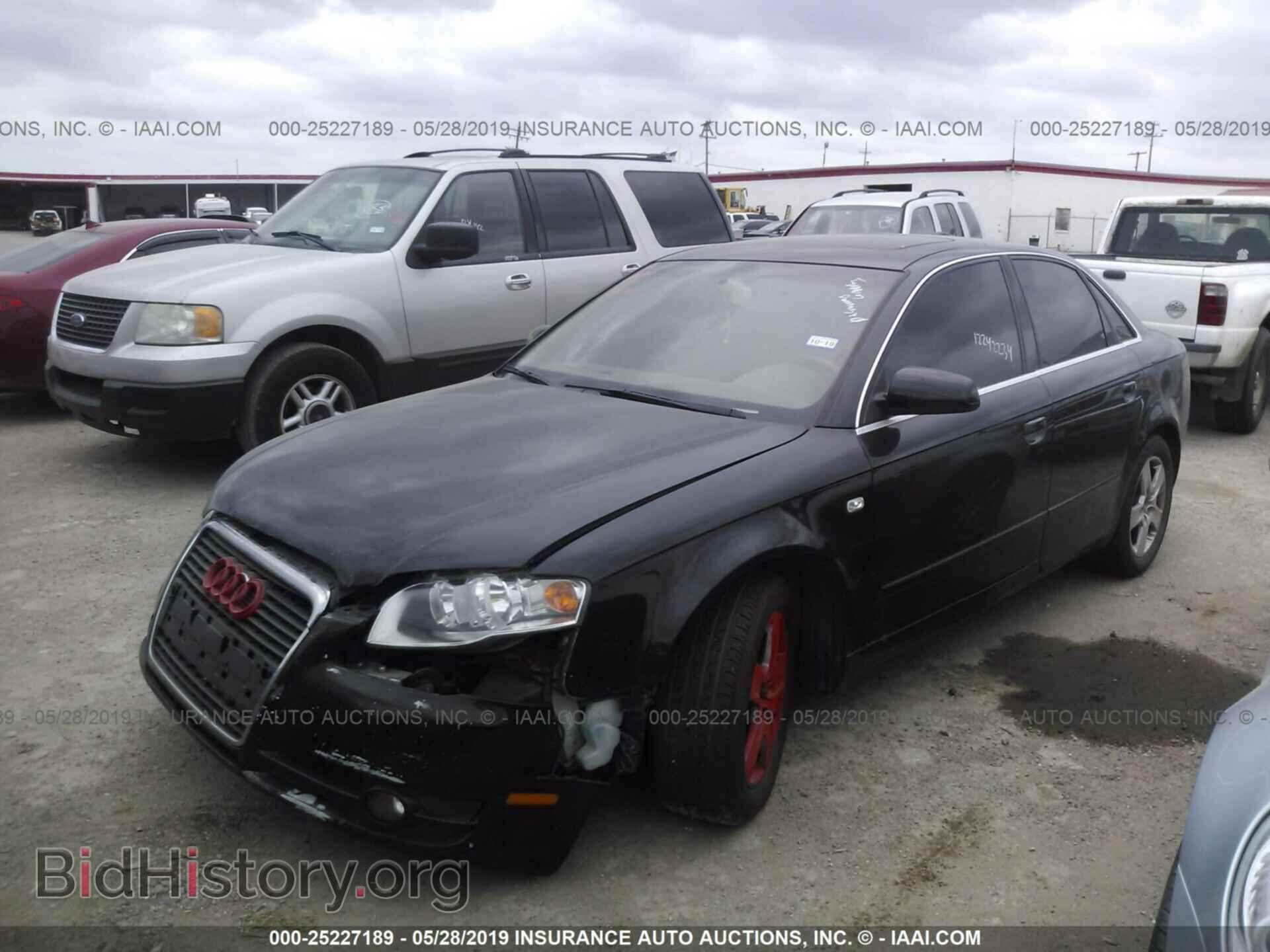 2006 AUDI A4 - VIN: WAUAF78E96A249182 - Фото 2