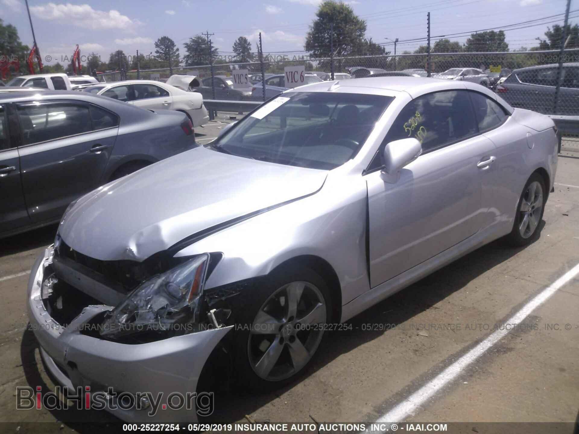 2010 LEXUS IS - VIN: JTHFF2C20A2512301 - Фото 2