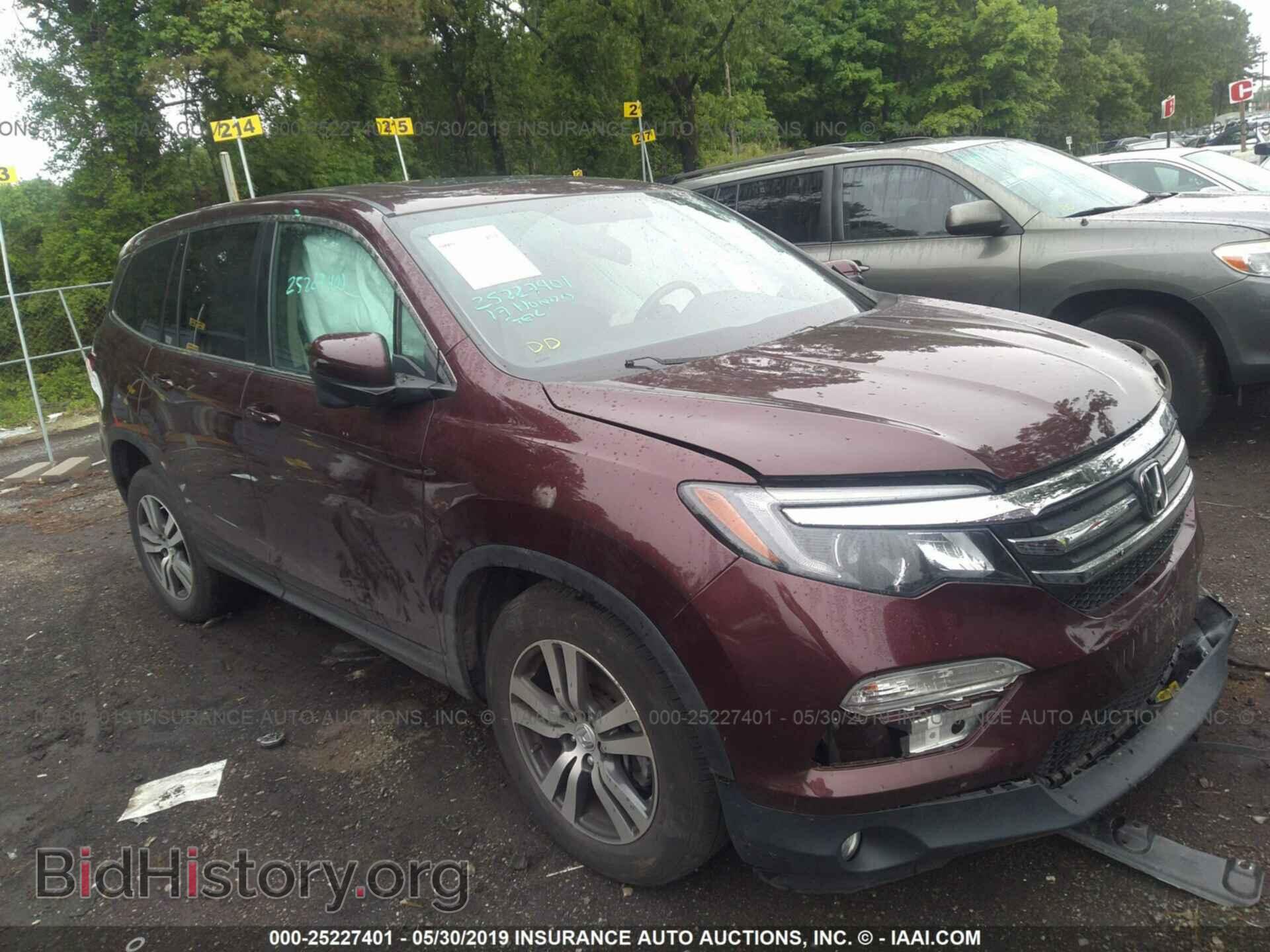 Photo 5FNYF6H59HB078309 - HONDA PILOT 2017