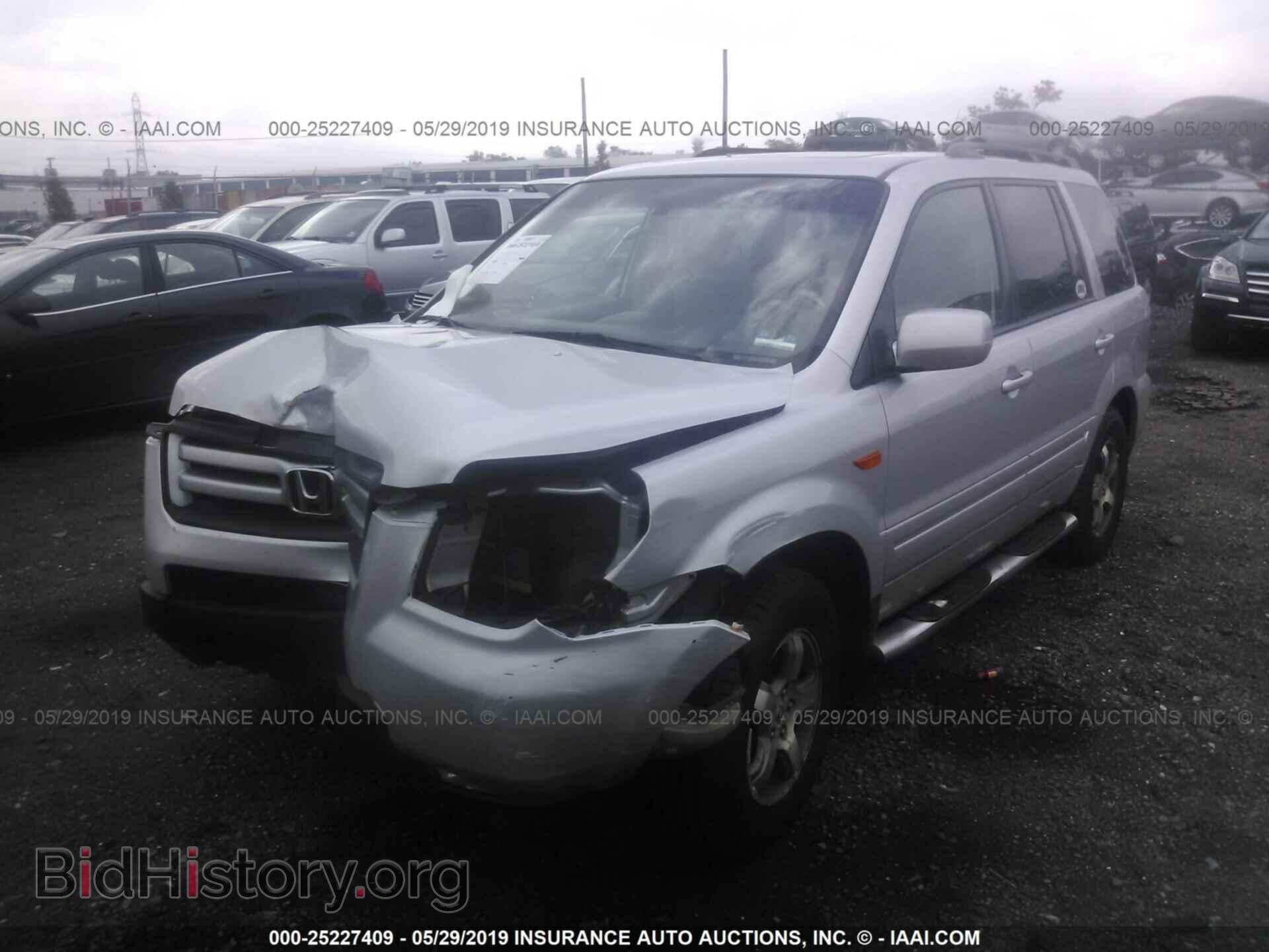2006 HONDA PILOT - VIN: 2HKYF18666H551626 - Фото 2