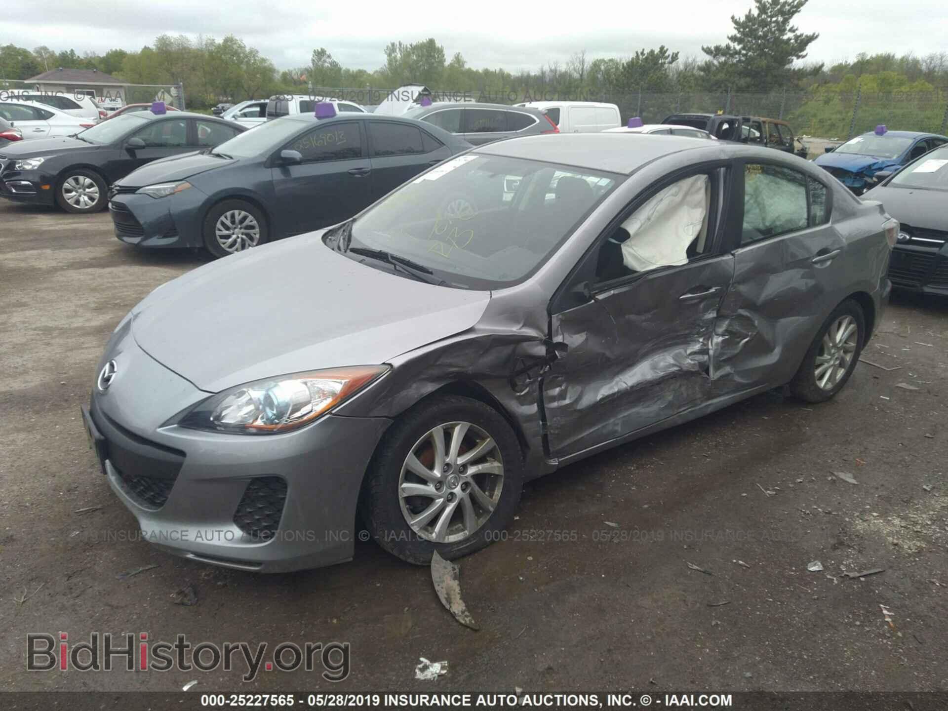 2012 MAZDA 3 - VIN: JM1BL1V7XC1527439 - Фото 2