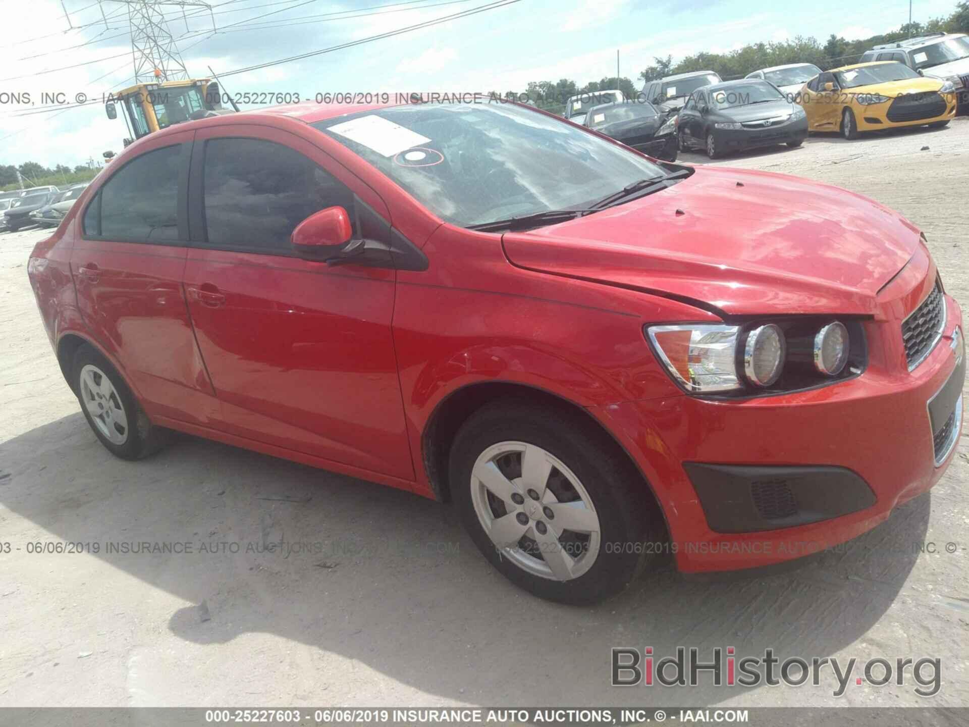 Photo 1G1JA5SHXE4155875 - CHEVROLET SONIC 2014