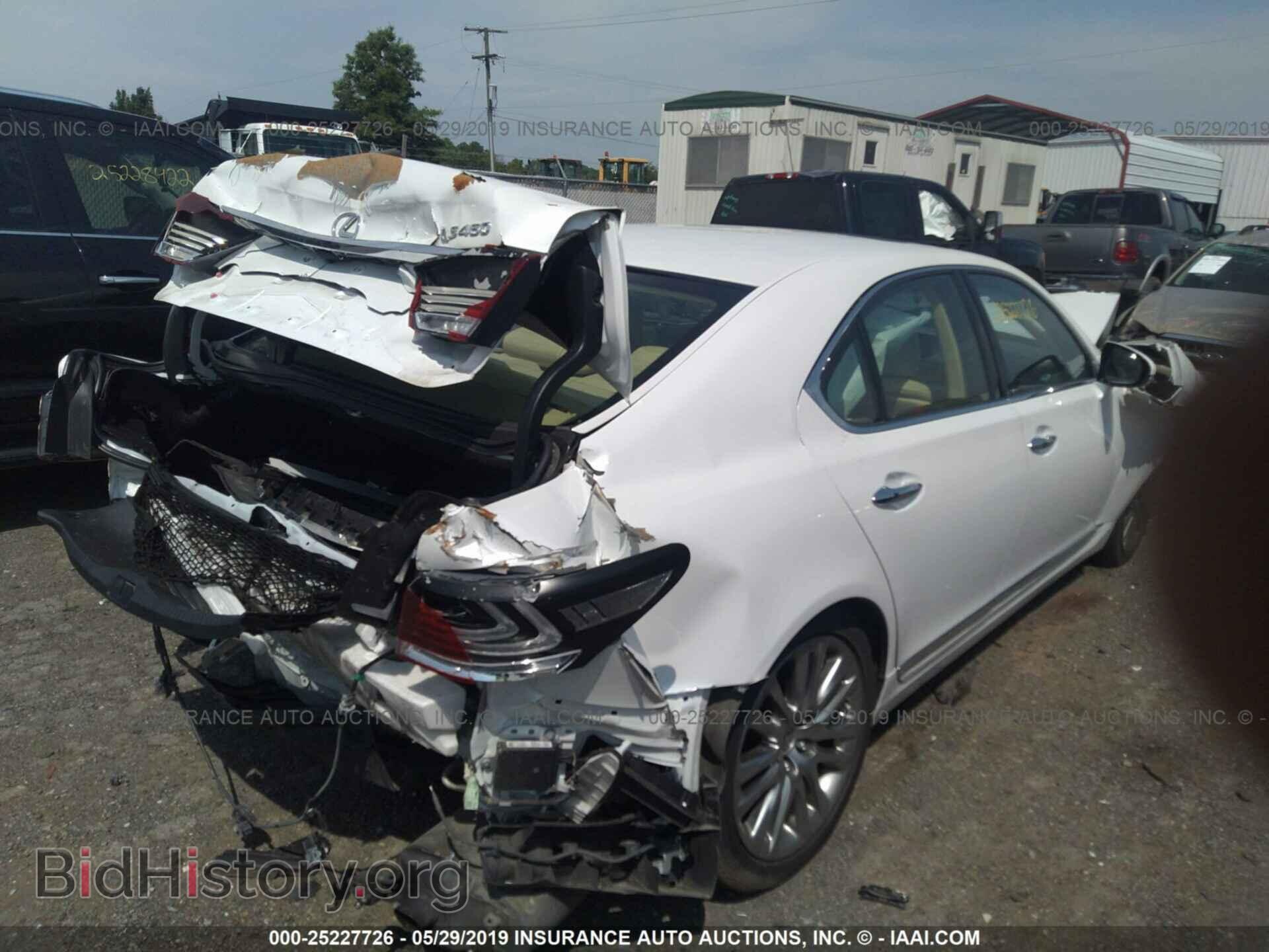 2013 LEXUS LS - VIN: JTHBL5EF7D5122582 - Фото 4