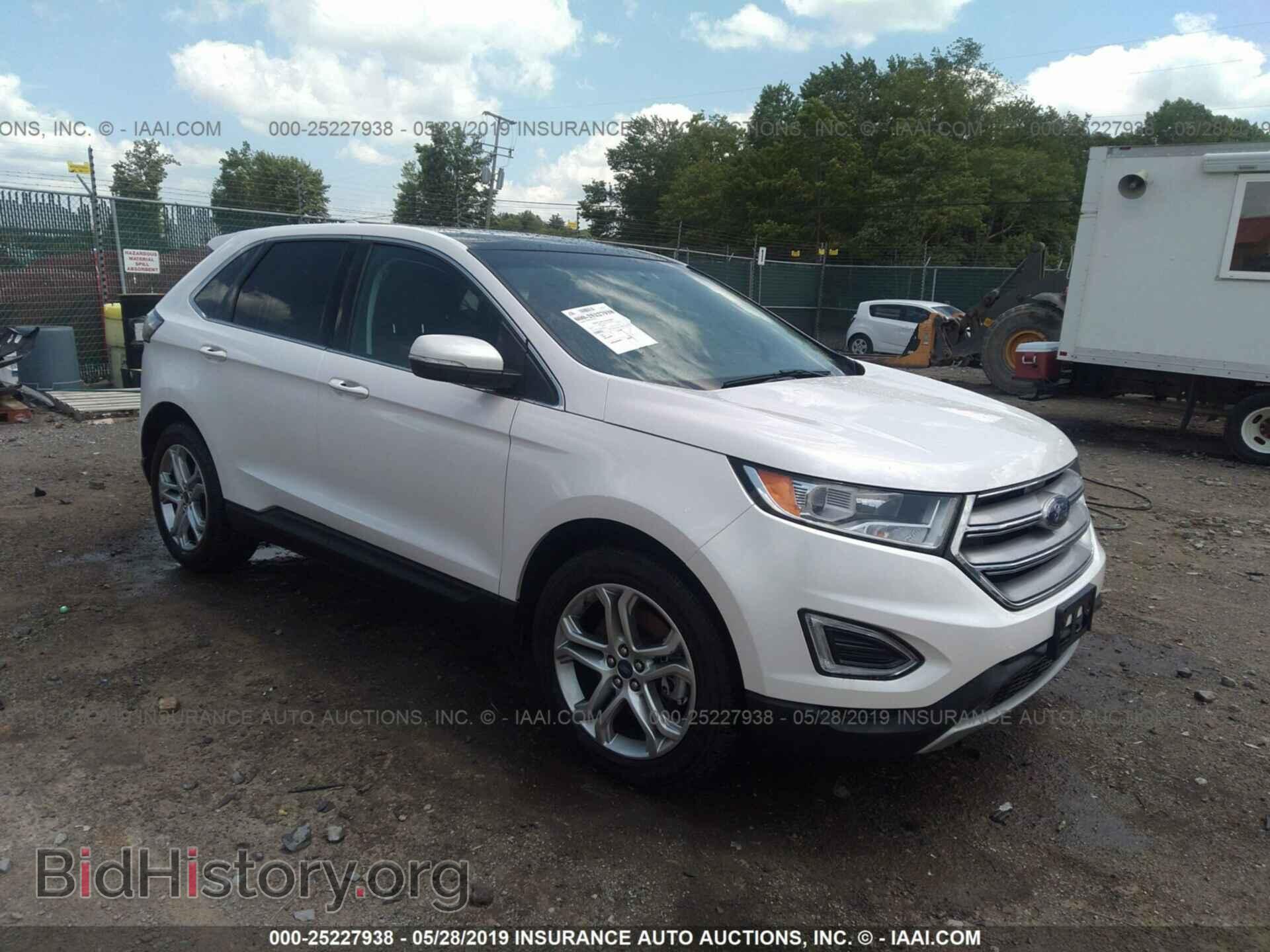 Фотография 2FMTK4K88FBB25431 - FORD EDGE 2015