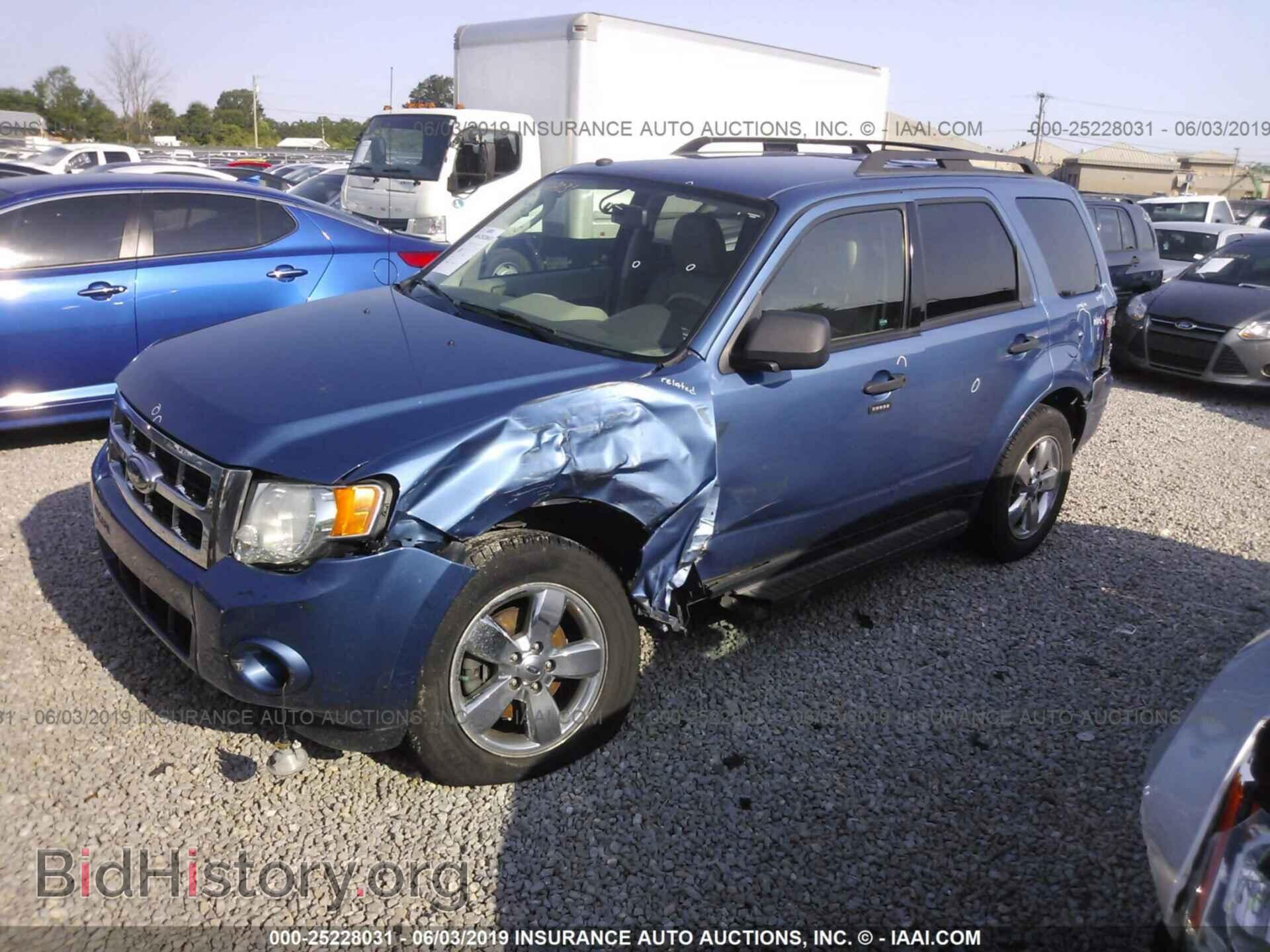 2009 FORD ESCAPE - VIN: 1FMCU03G79KA32922 - Фото 2