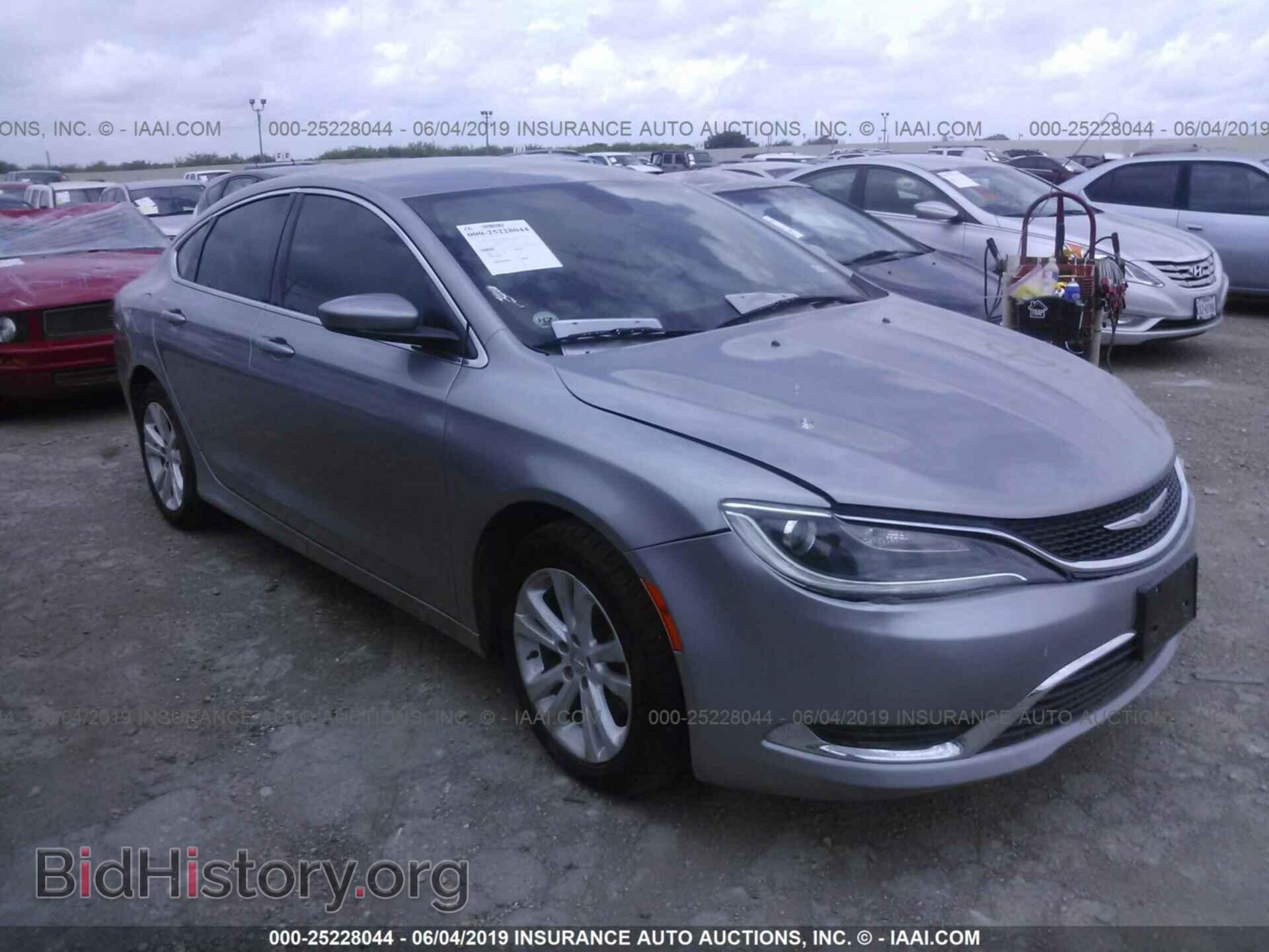 Фотография 1C3CCCAB2GN108367 - CHRYSLER 200 2016
