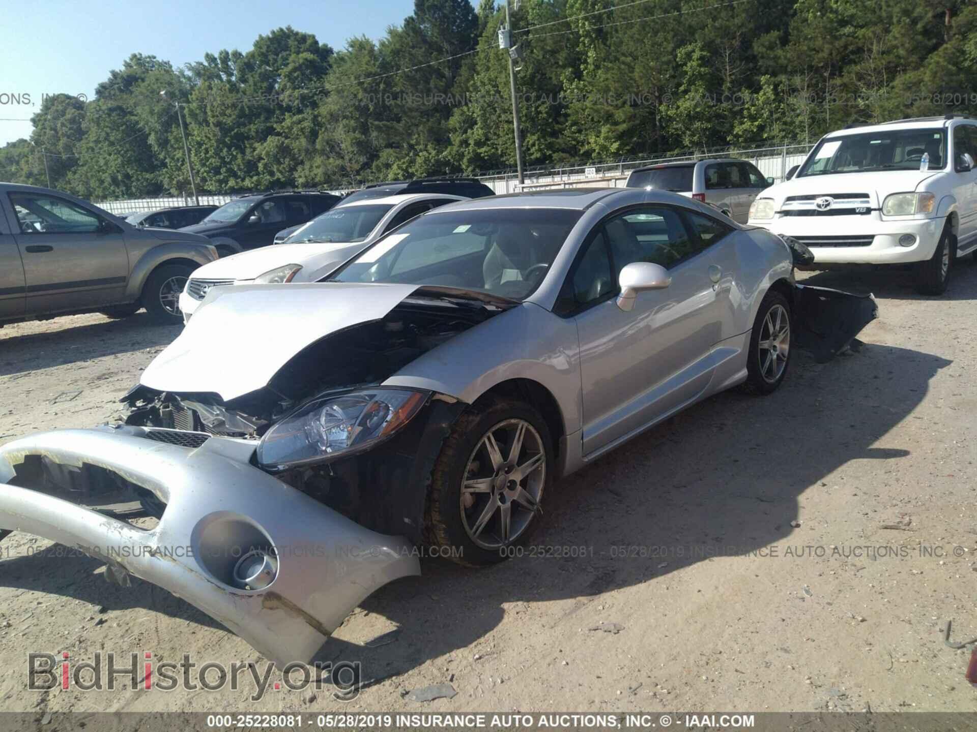 2006 MITSUBISHI ECLIPSE - VIN: 4A3AK44T46E032016 - Фото 2