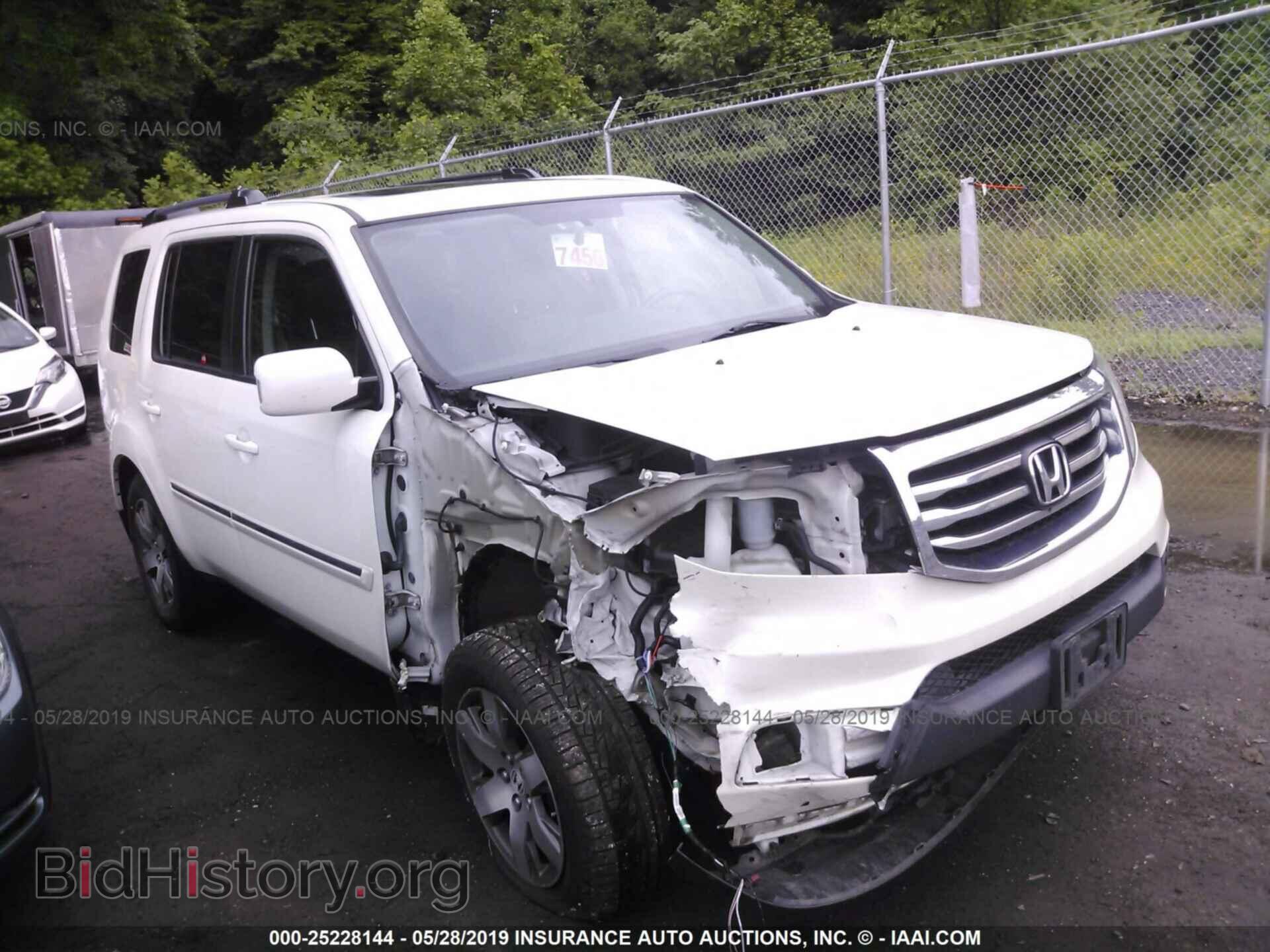 Фотография 5FNYF4H94DB082382 - HONDA PILOT 2013