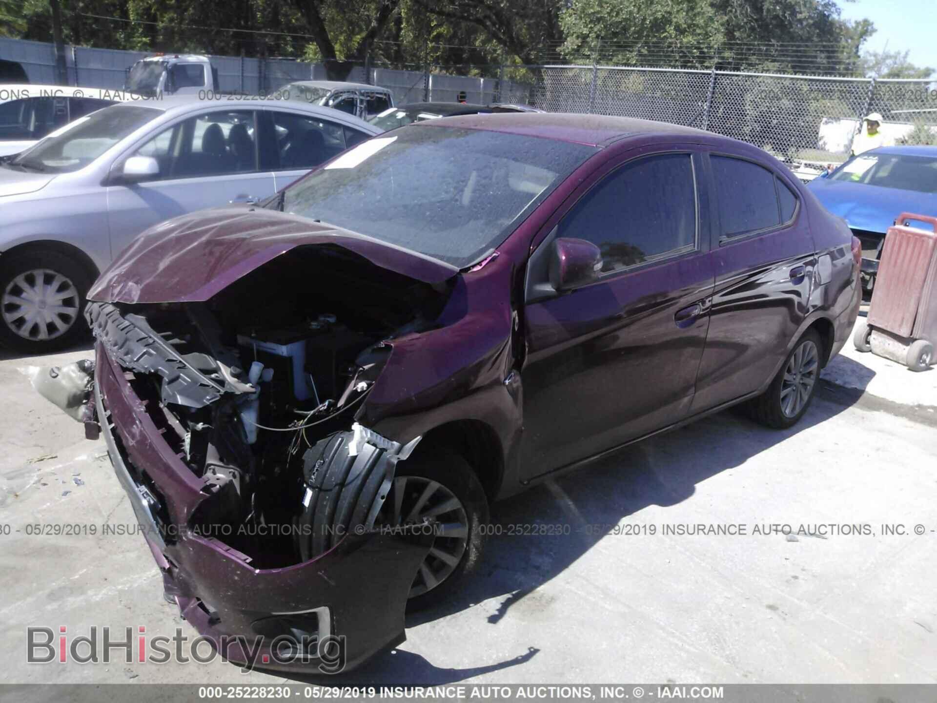 2017 MITSUBISHI MIRAGE - VIN: ML32F4FJ2HHF14806 - Фото 2
