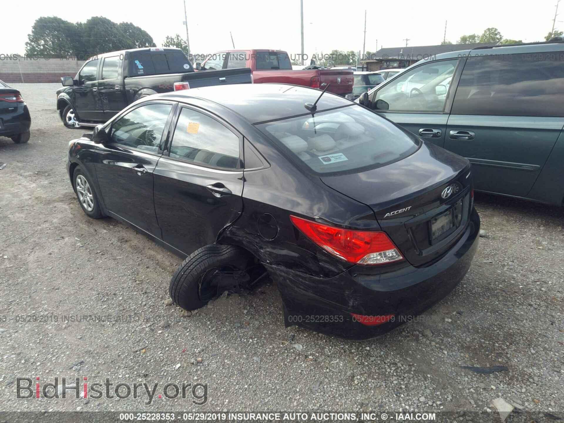 2013 HYUNDAI ACCENT - VIN: KMHCT4AE4DU397552 - Фото 3