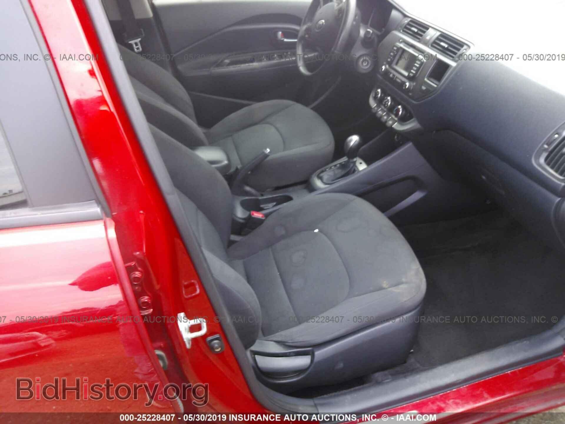 2013 KIA RIO - VIN: KNADN5A36D6195207 - Фото 5