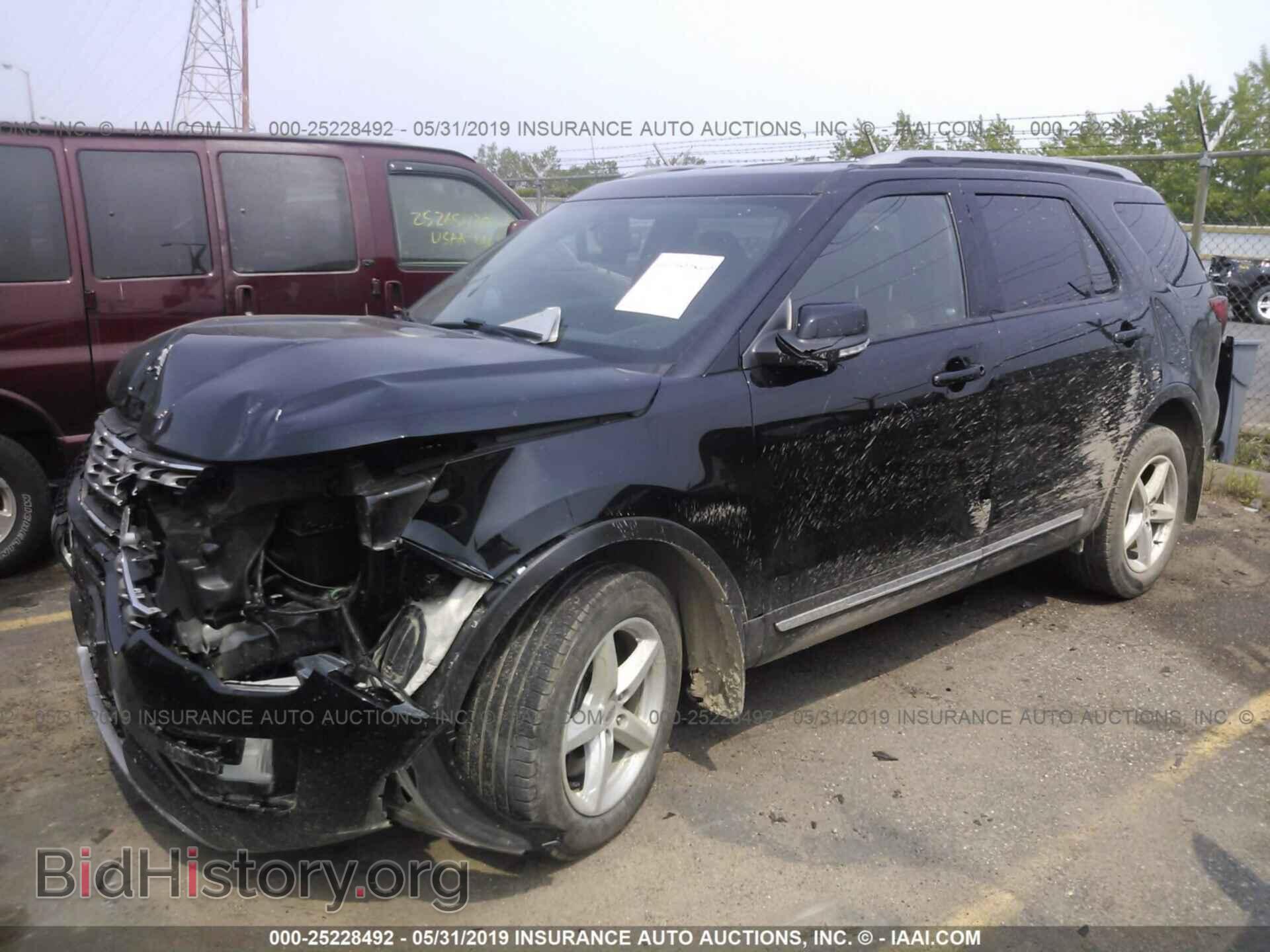 2017 FORD EXPLORER - VIN: 1FM5K8D88HGD55091 - Фото 2