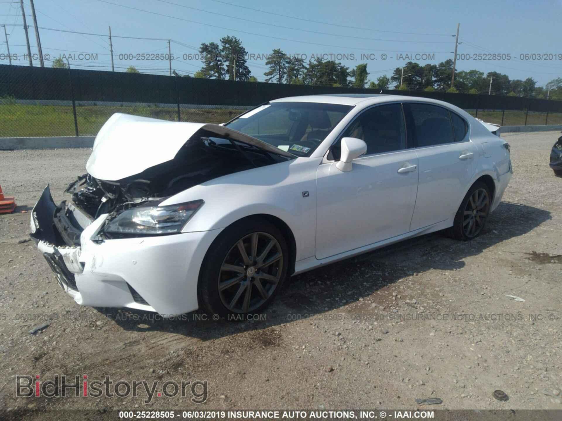 2013 LEXUS GS - VIN: JTHCE1BL6D5005173 - Фото 2