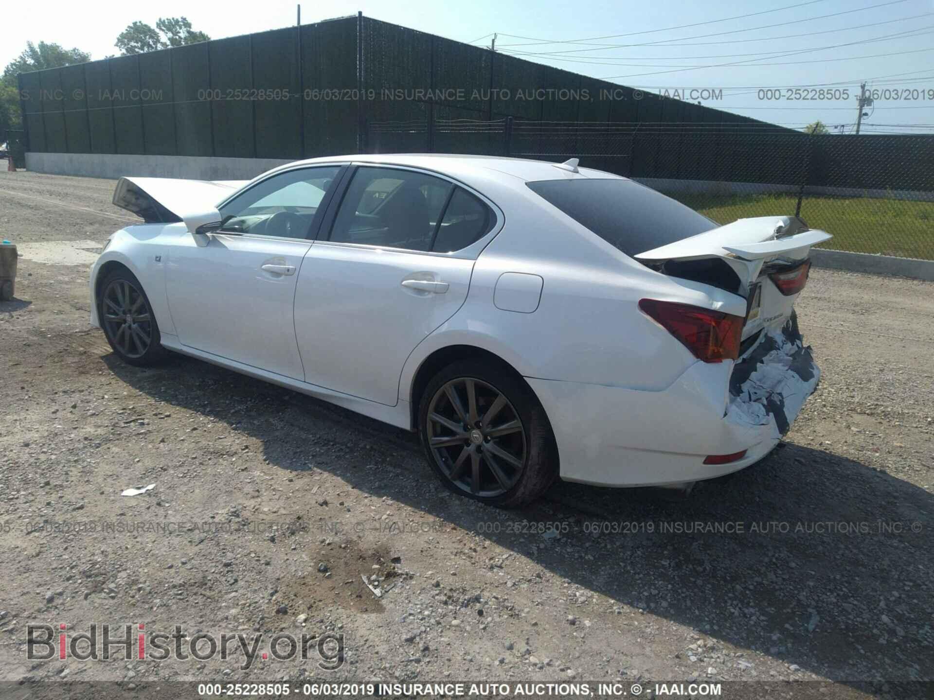 2013 LEXUS GS - VIN: JTHCE1BL6D5005173 - Фото 3