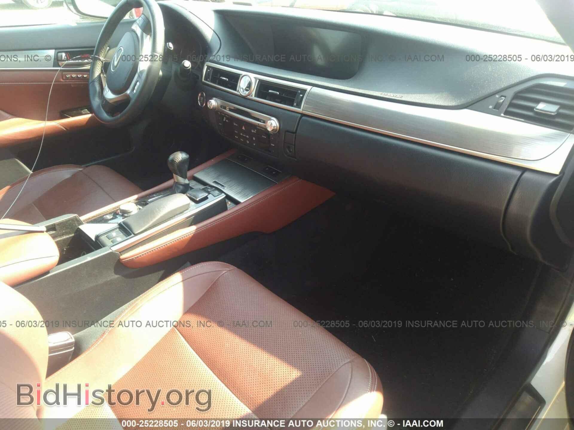 2013 LEXUS GS - VIN: JTHCE1BL6D5005173 - Фото 5