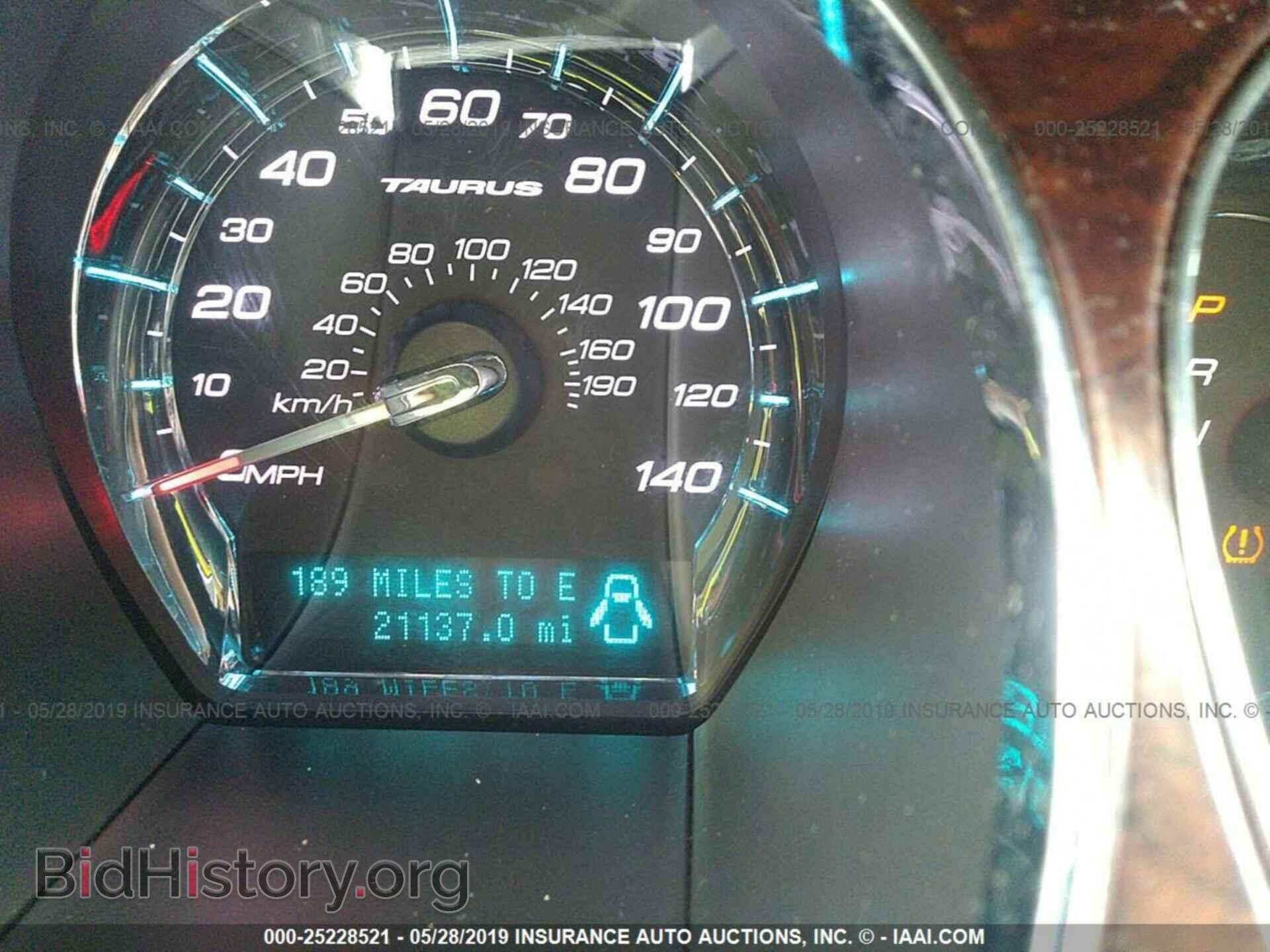2012 FORD TAURUS - VIN: 1FAHP2EW0CG106344 - Фото 7