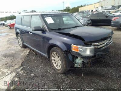 2011 Ford FLEX SEL, синий — VIN 2FMGK5CC1BBD16130, IAAI