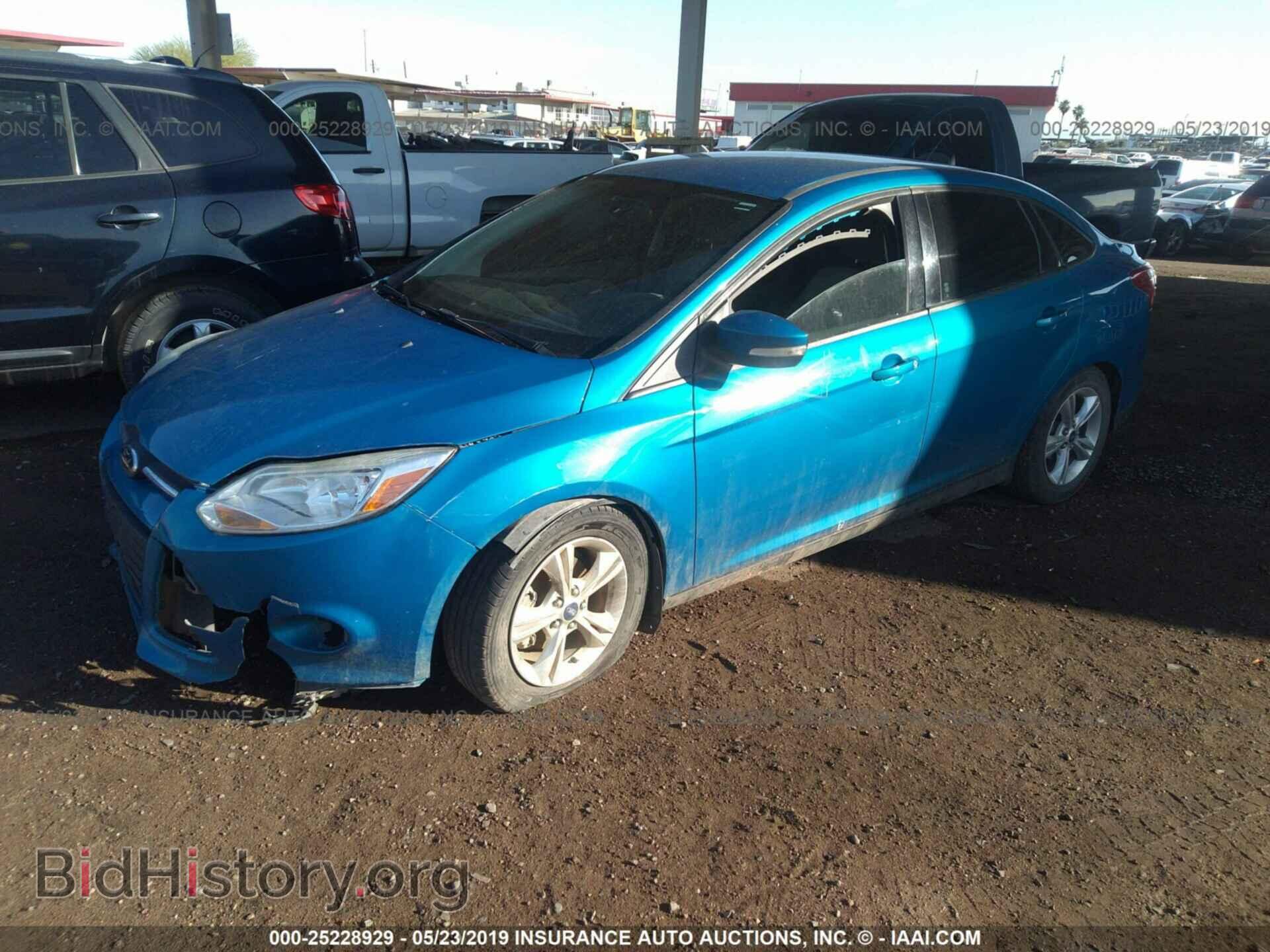 2014 FORD FOCUS - VIN: 1FADP3F26EL123465 - Фото 2