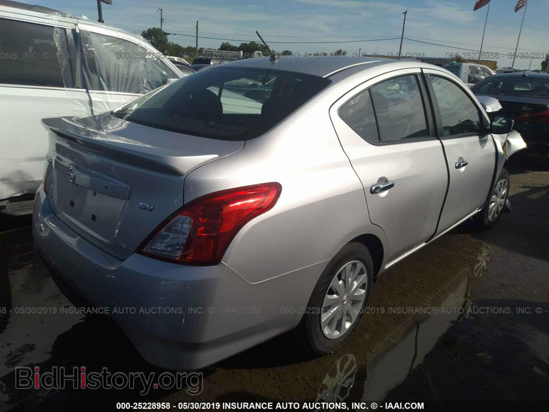 2019 NISSAN VERSA - VIN: 3N1CN7AP3KL850250 - Фото 4