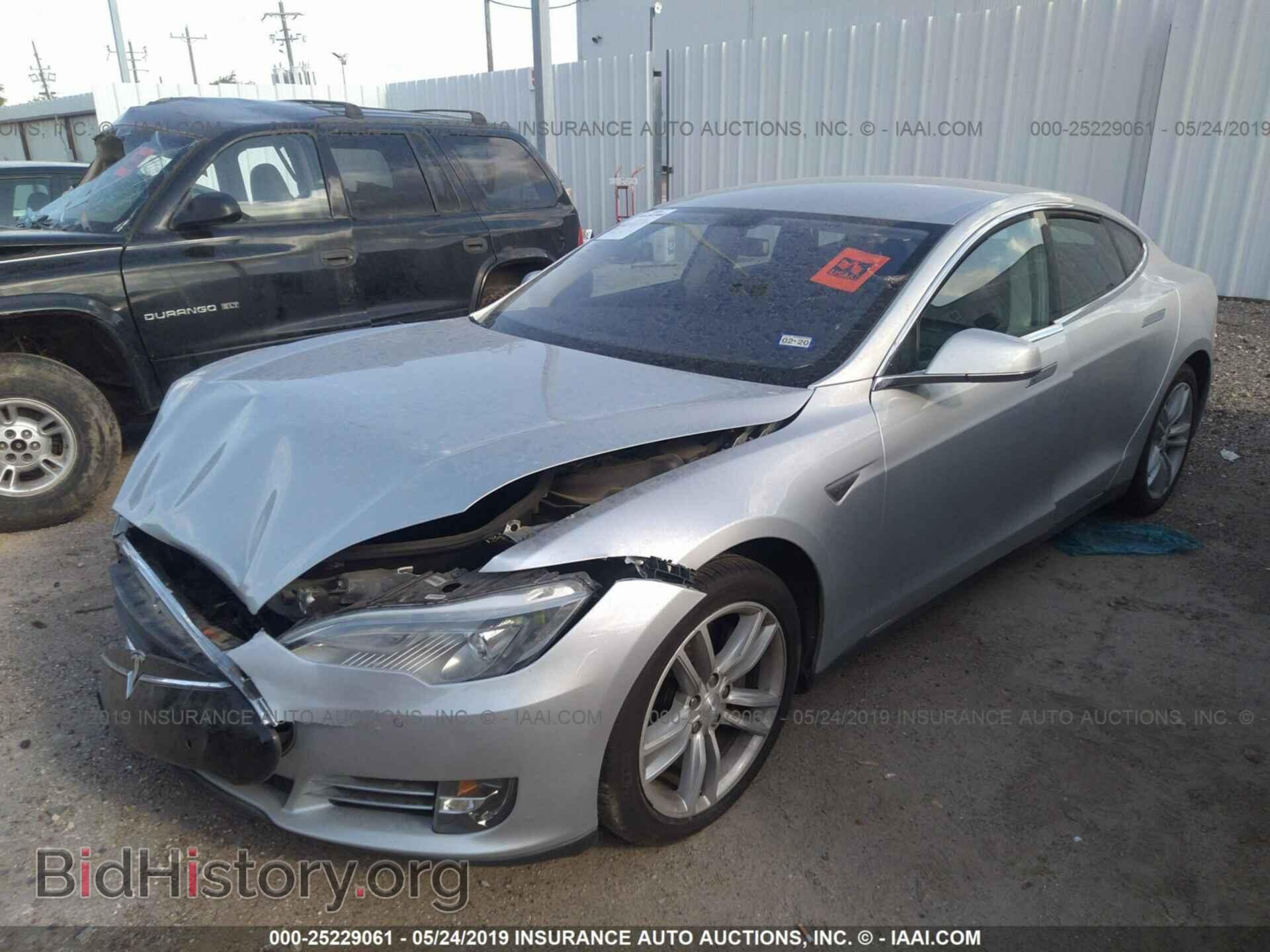 2014 TESLA MODEL S - VIN: 5YJSA1H19EFP43368 - Photo 2