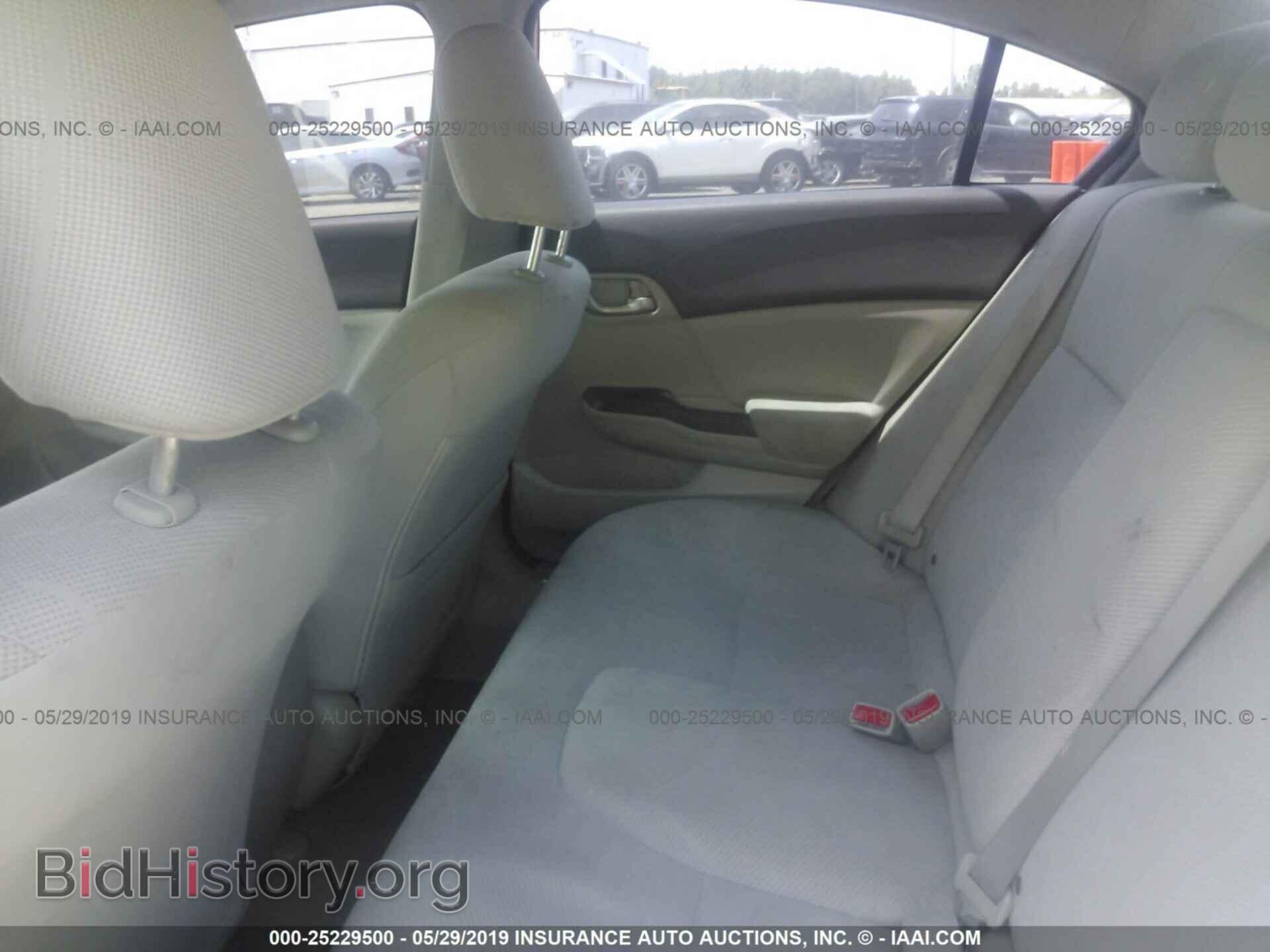 2012 HONDA CIVIC - VIN: 19XFB2F56CE337481 - Фото 8