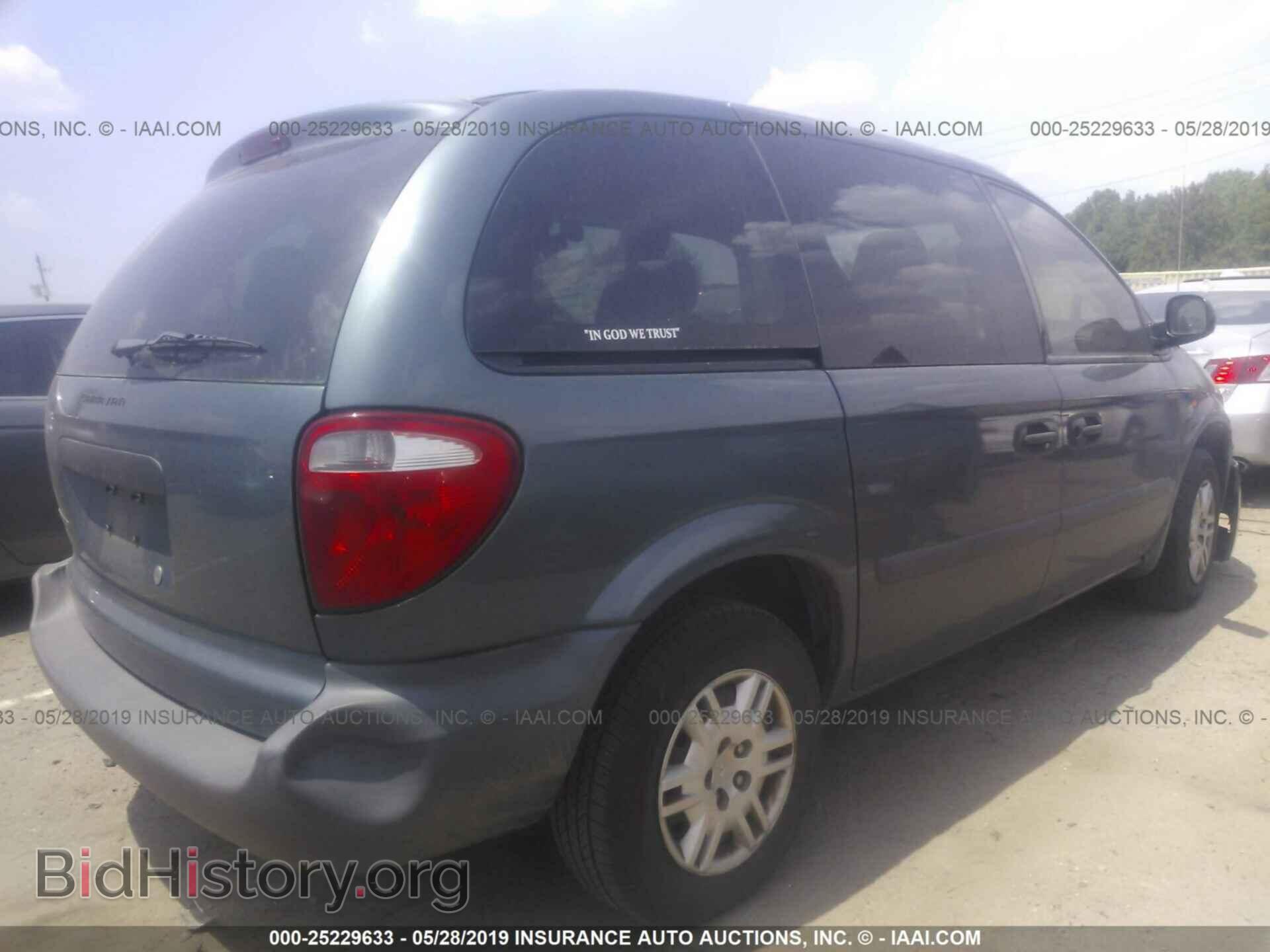 2006 DODGE CARAVAN - VIN: 1D4GP25B06B574713 - Фото 4
