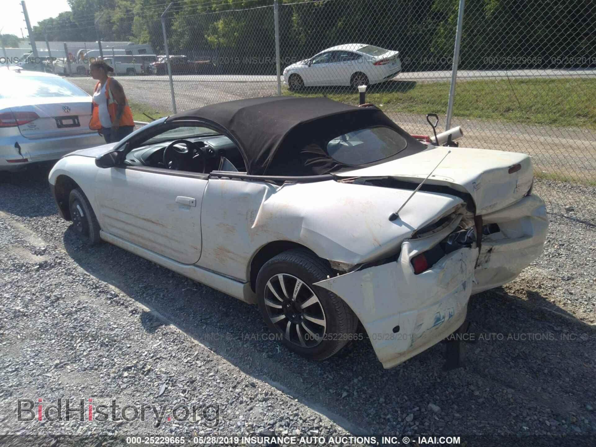2003 MITSUBISHI ECLIPSE - VIN: 4A3AE75H03E048003 - Фото 3