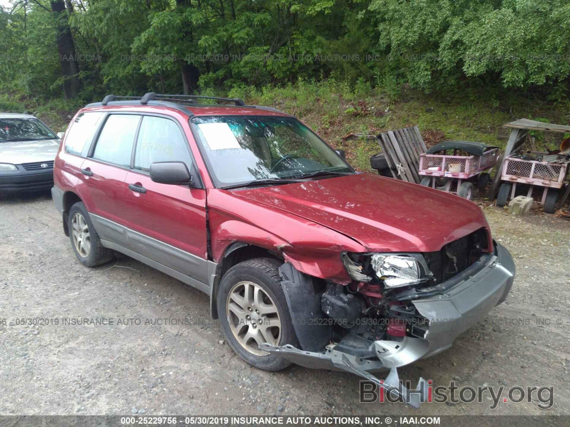 Photo JF1SG67625H721775 - SUBARU FORESTER 2005