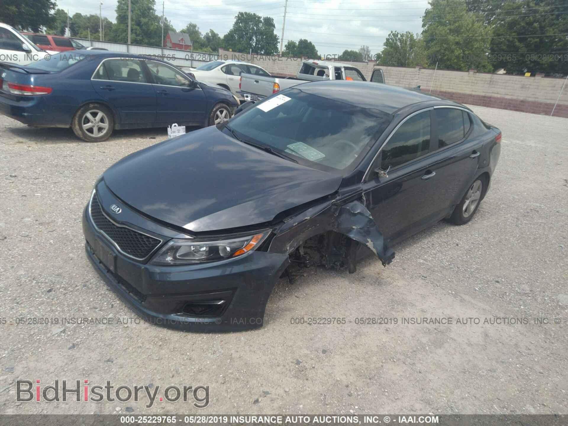 2015 KIA OPTIMA - VIN: 5XXGM4A71FG473340 - Фото 2