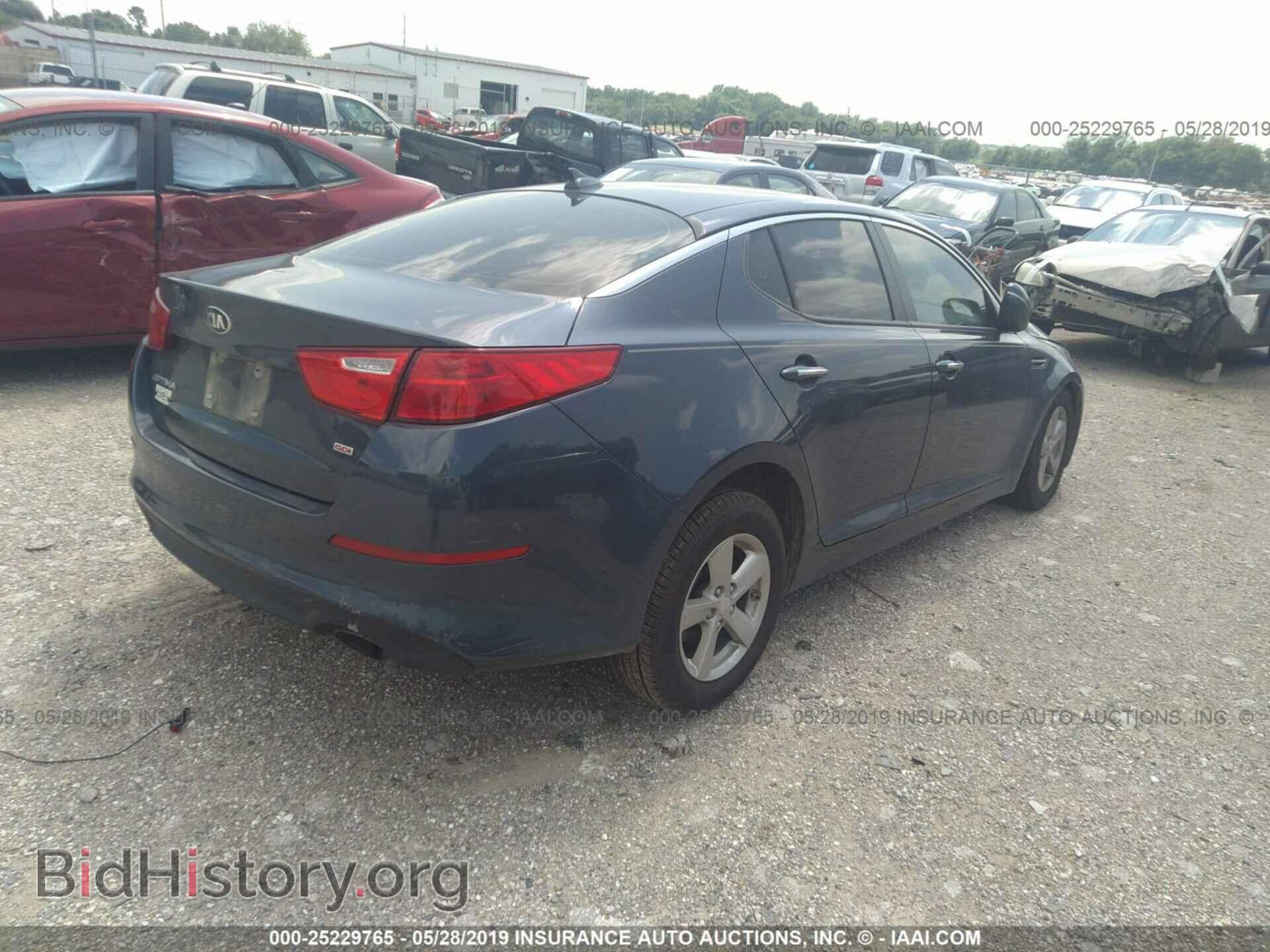2015 KIA OPTIMA - VIN: 5XXGM4A71FG473340 - Фото 4