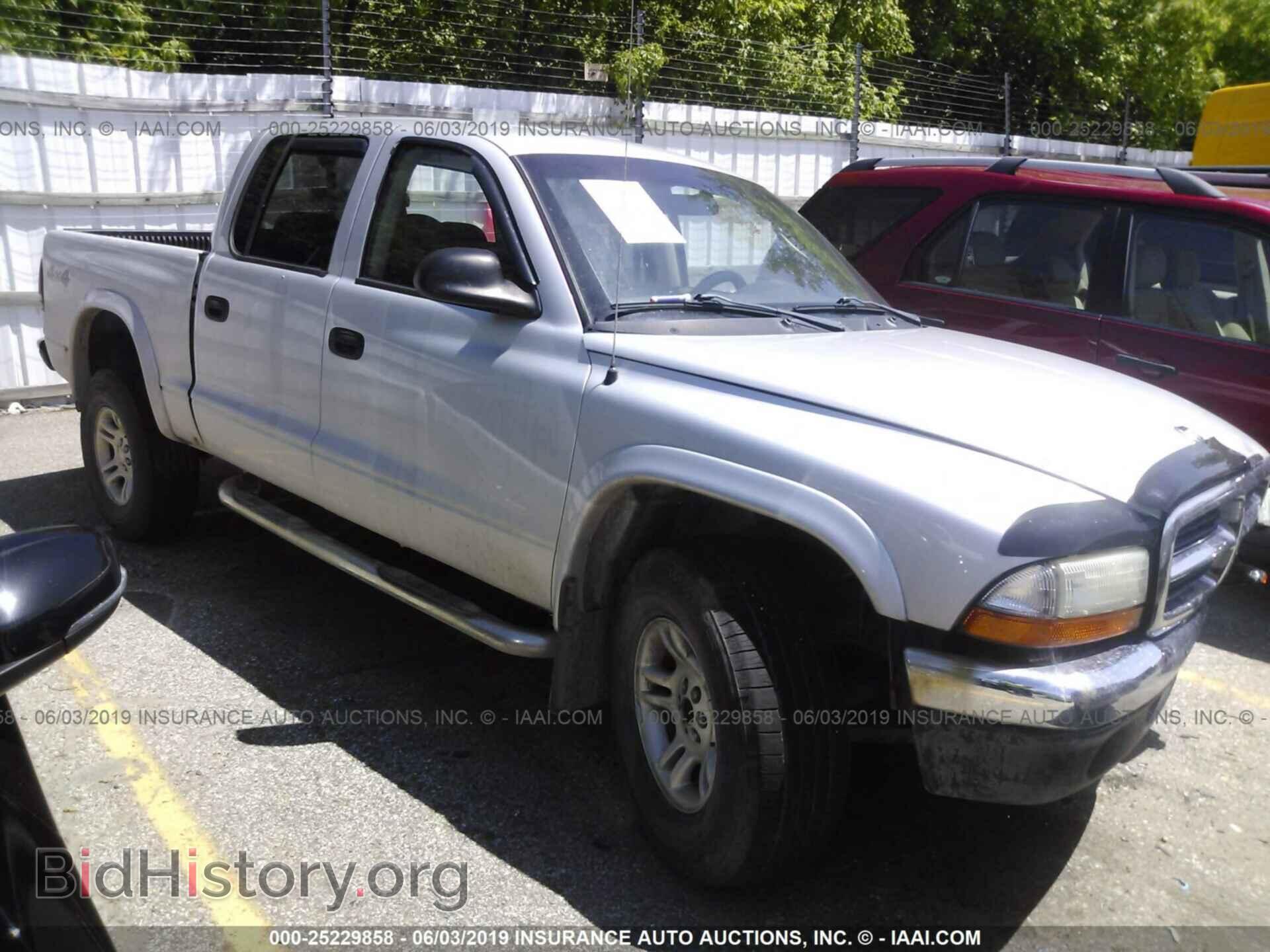 Фотография 1D7HG48NX4S752035 - DODGE DAKOTA 2004