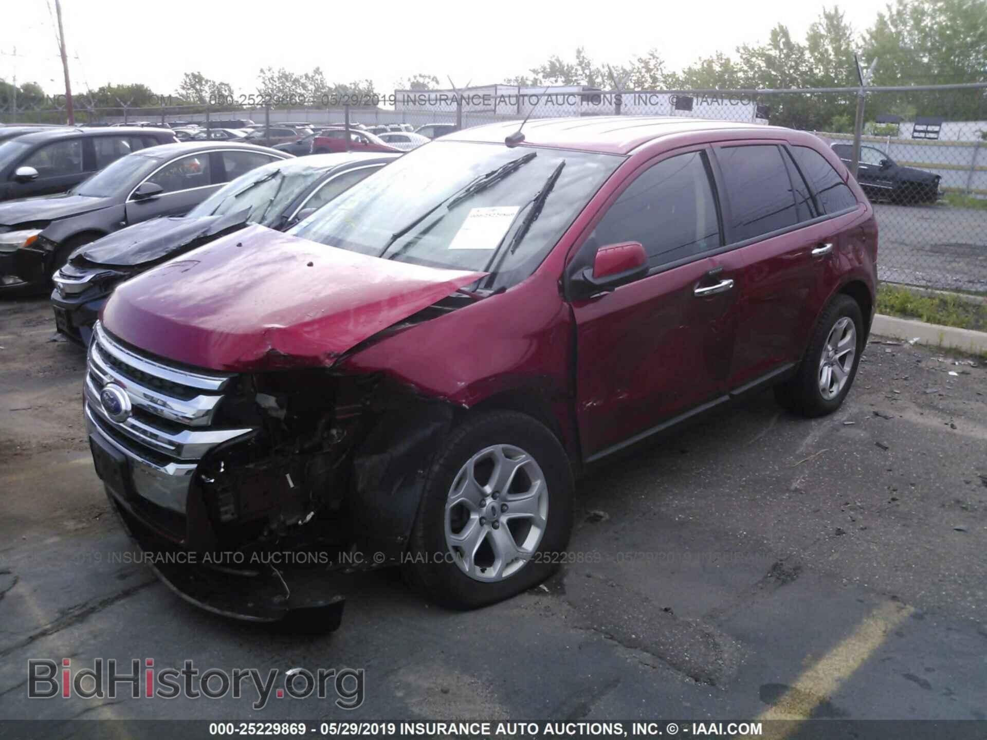 2011 FORD EDGE - VIN: 2FMDK4JCXBBB24883 - Фото 2