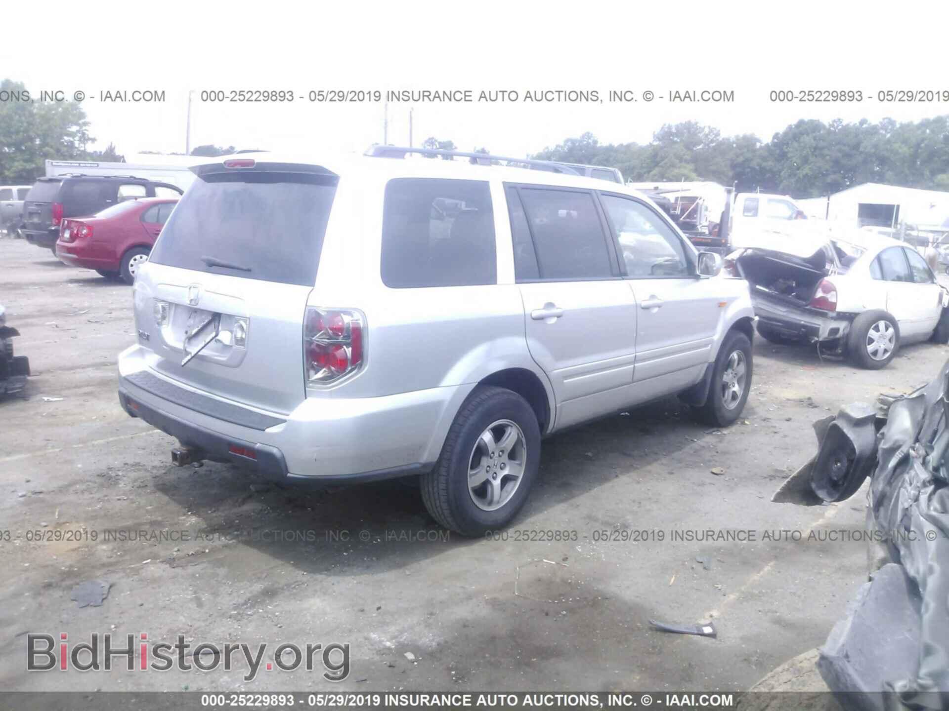 2007 HONDA PILOT - VIN: 5FNYF28787B037114 - Фото 4