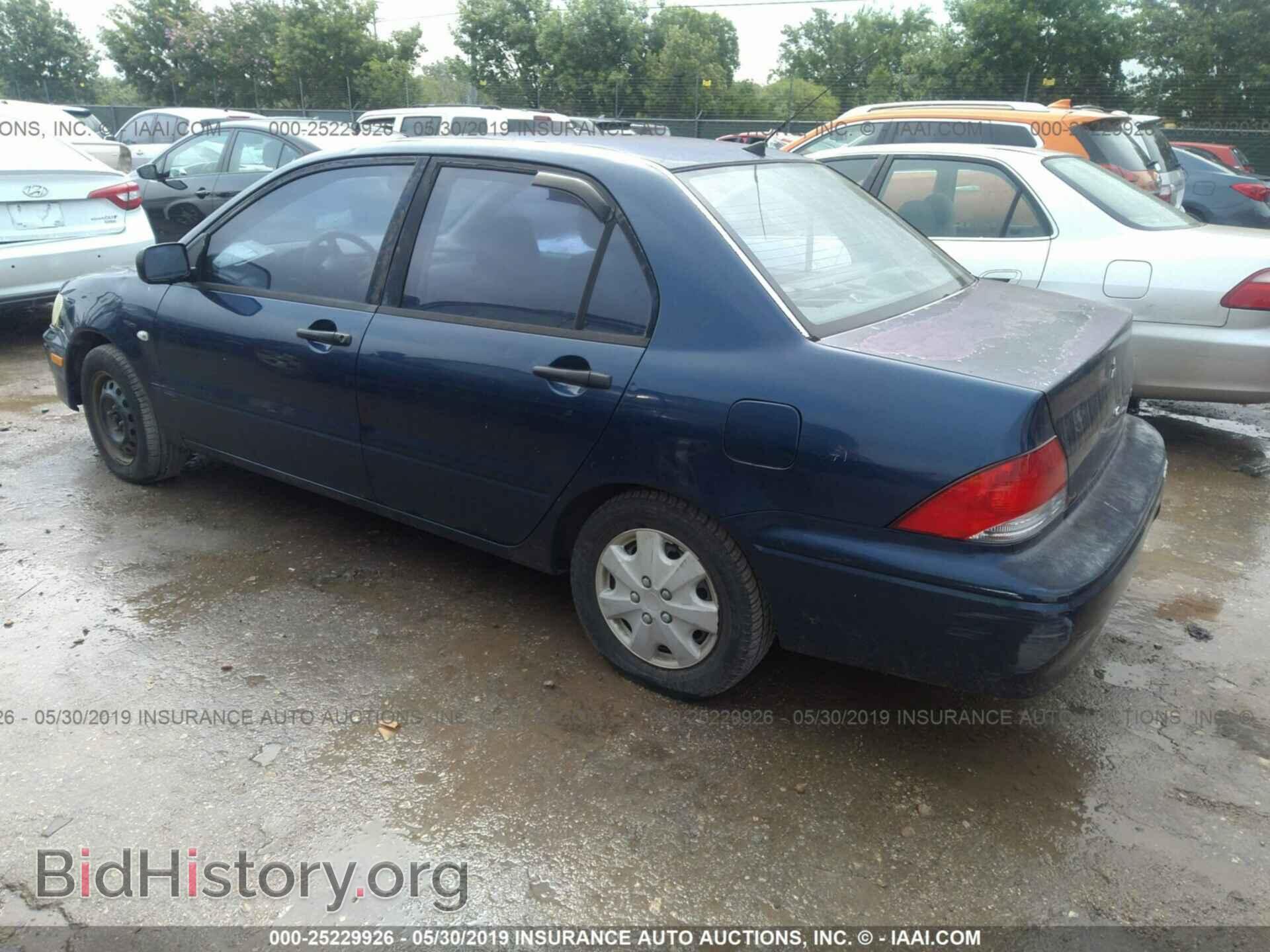 2002 MITSUBISHI LANCER - VIN: JA3AJ26E02U080720 - Photo 3