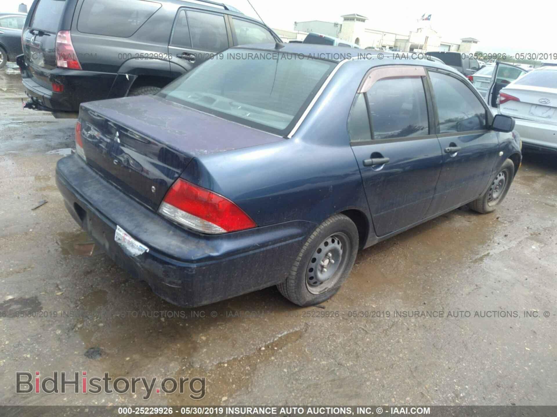 2002 MITSUBISHI LANCER - VIN: JA3AJ26E02U080720 - Photo 4
