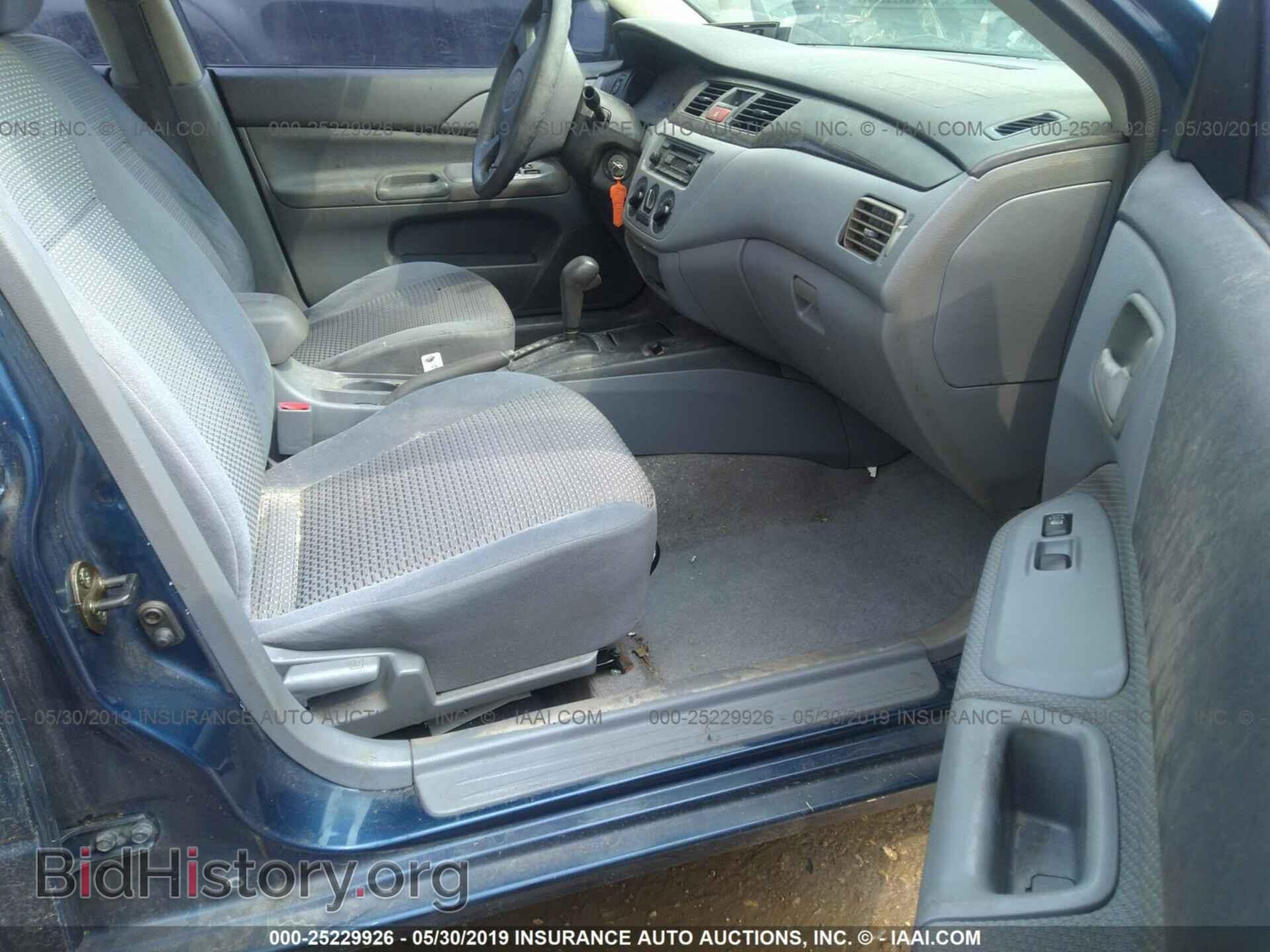 2002 MITSUBISHI LANCER - VIN: JA3AJ26E02U080720 - Photo 5