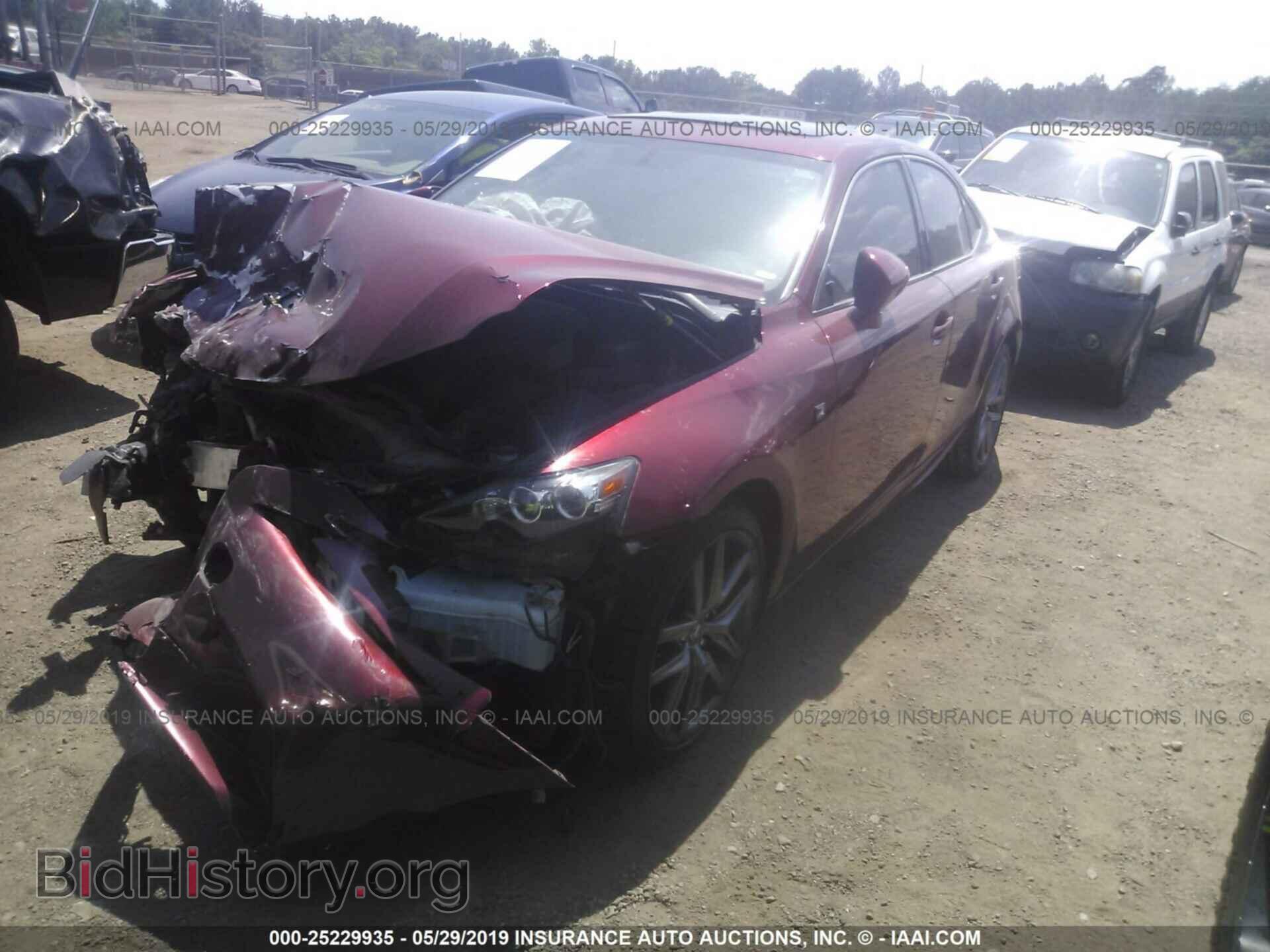 2014 LEXUS IS - VIN: JTHBF1D28E5034737 - Фото 2