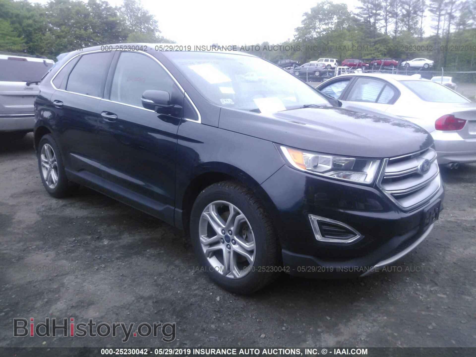 Фотография 2FMTK4K85FBB61528 - FORD EDGE 2015
