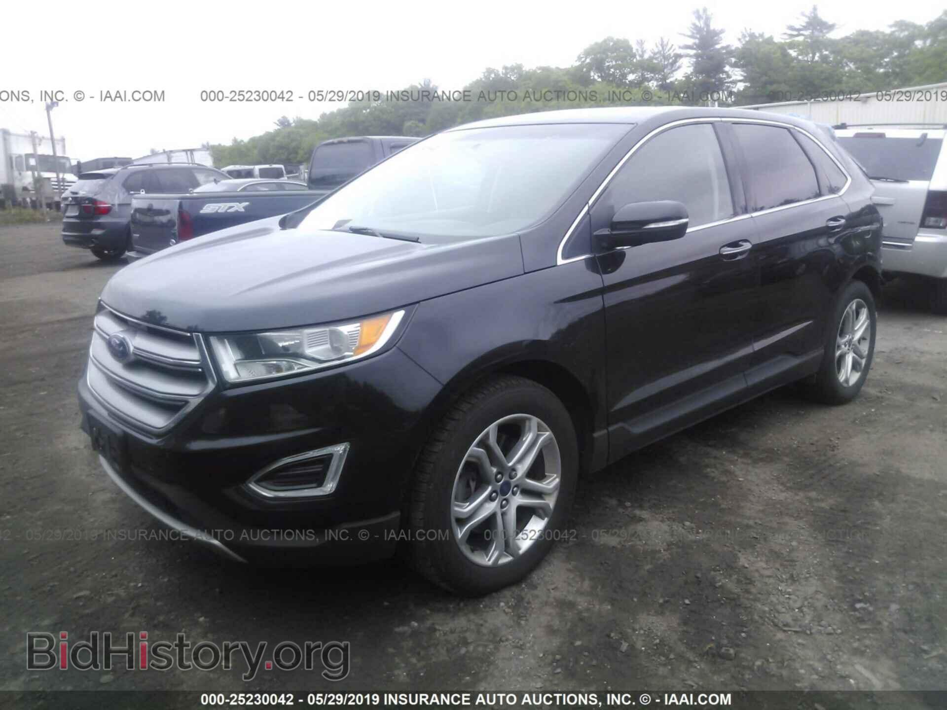 2015 FORD EDGE - VIN: 2FMTK4K85FBB61528 - Фото 2