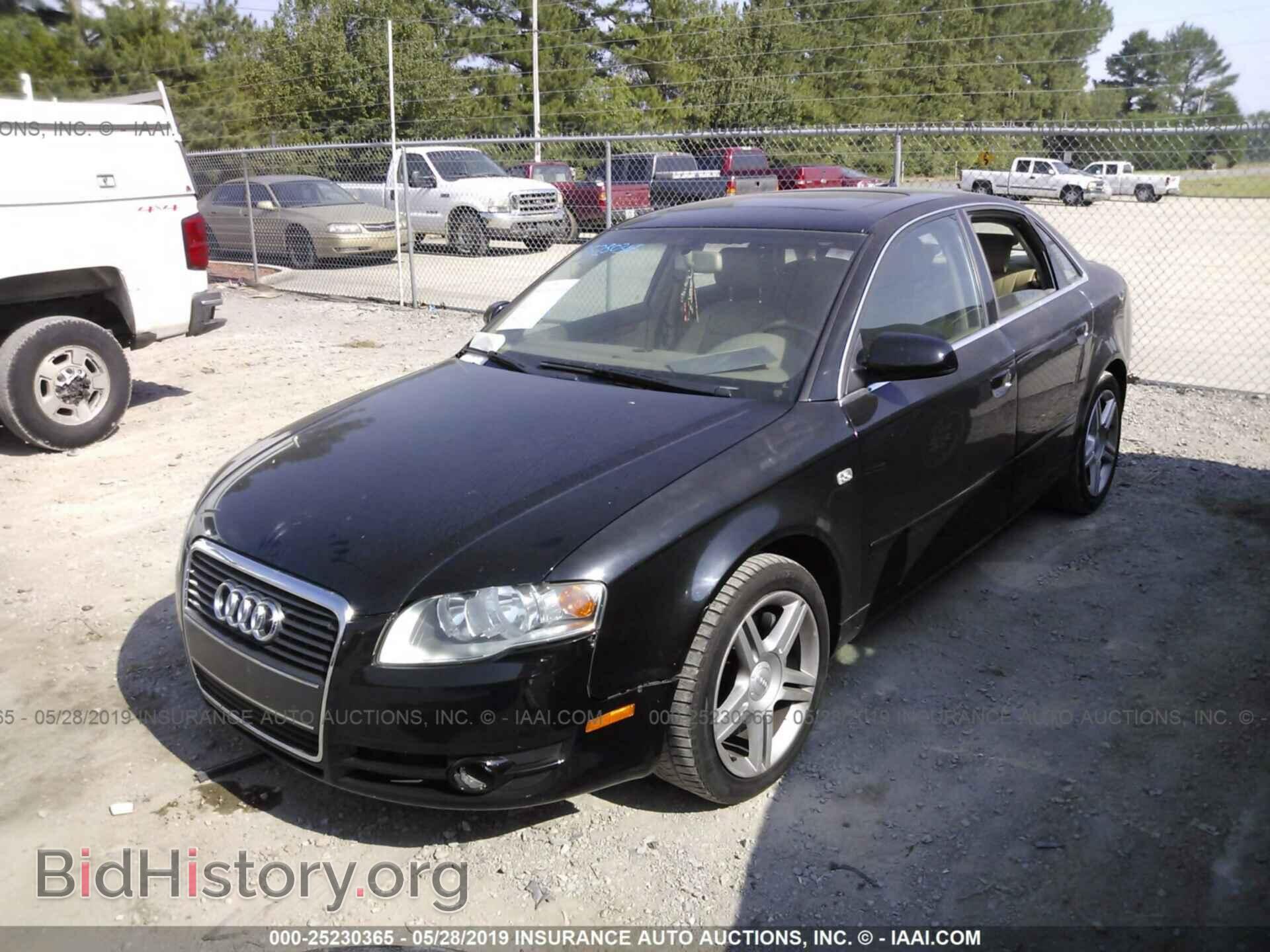 2007 AUDI A4 - VIN: WAUAF78E17A249016 - Фото 2