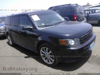 2011 Ford FLEX Limited, black — VIN 2FMGK5DC9BBD21655, IAAI