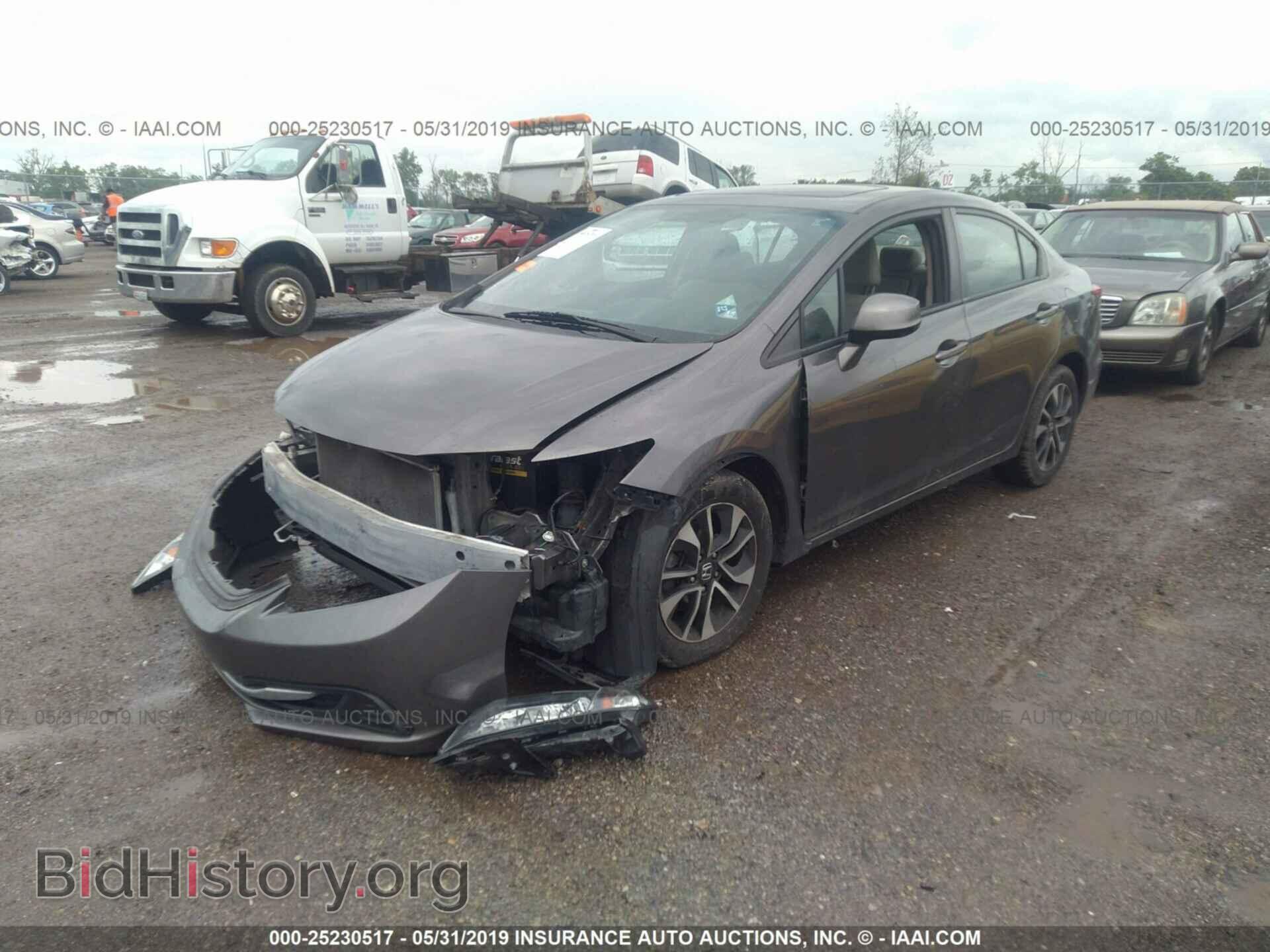 2013 HONDA CIVIC - VIN: 19XFB2F80DE050424 - Фото 2