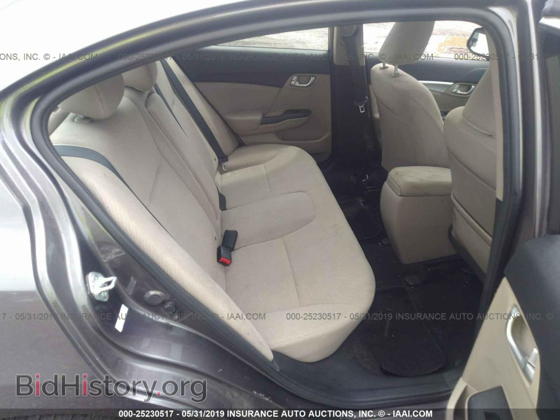 2013 HONDA CIVIC - VIN: 19XFB2F80DE050424 - Фото 8