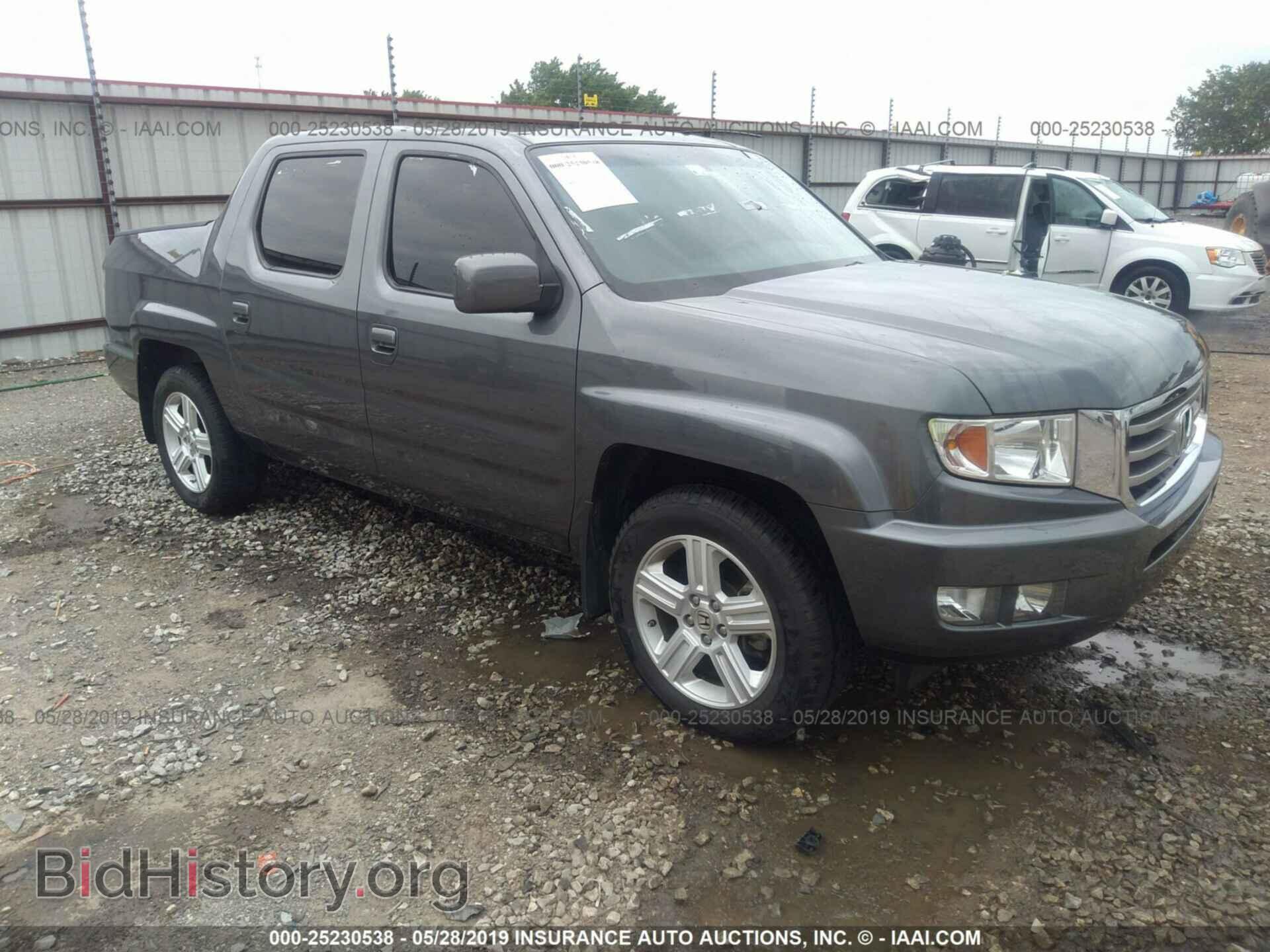 Photo 5FPYK1F54CB458143 - HONDA RIDGELINE 2012