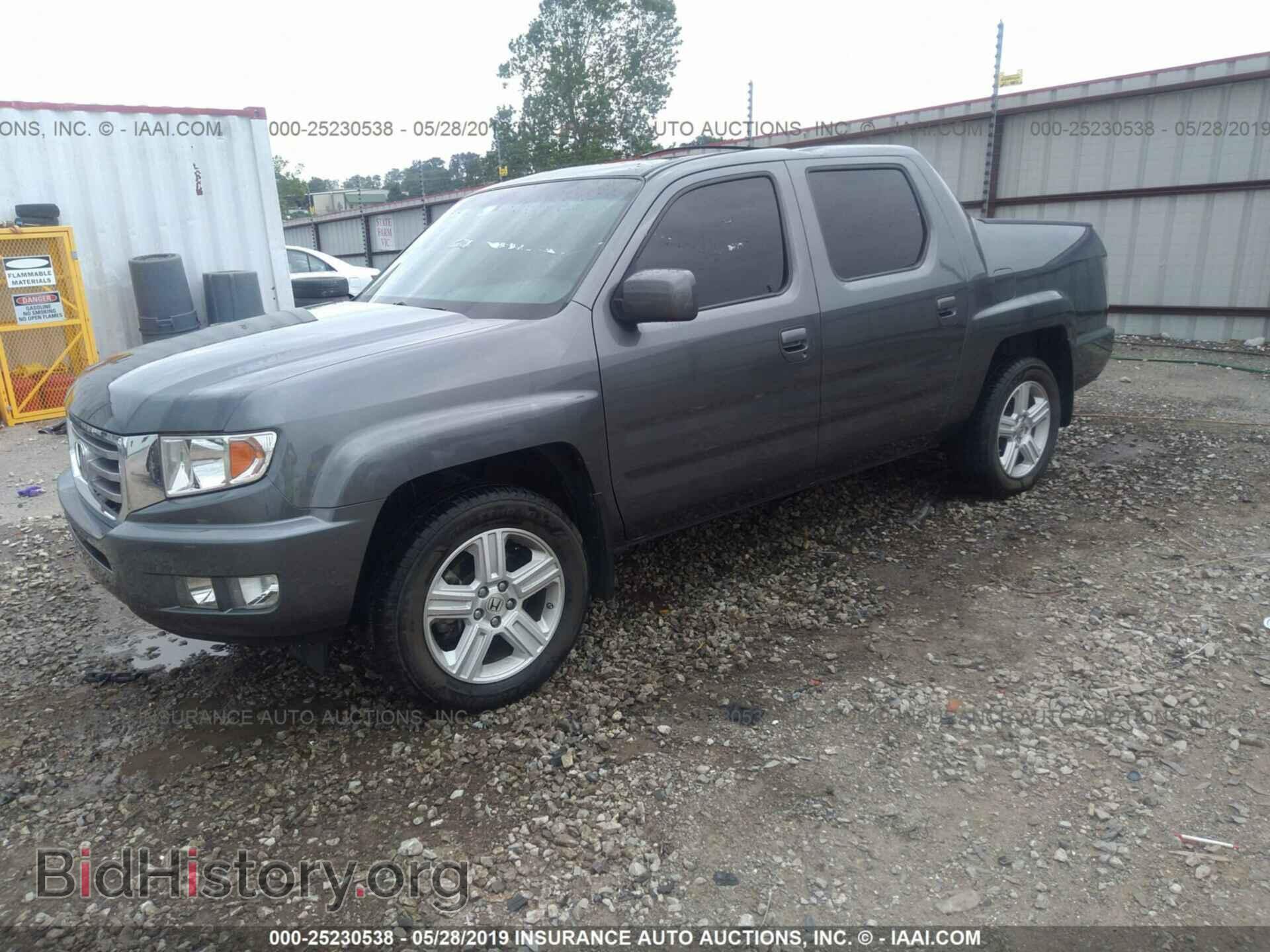 2012 HONDA RIDGELINE - VIN: 5FPYK1F54CB458143 - Фото 2