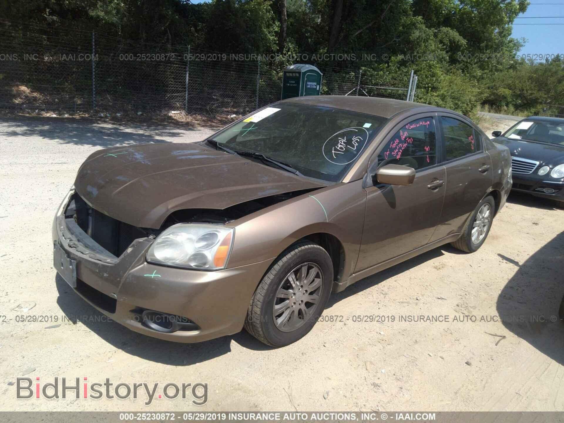 2009 MITSUBISHI GALANT - VIN: 4A3AB36F39E017125 - Фото 2