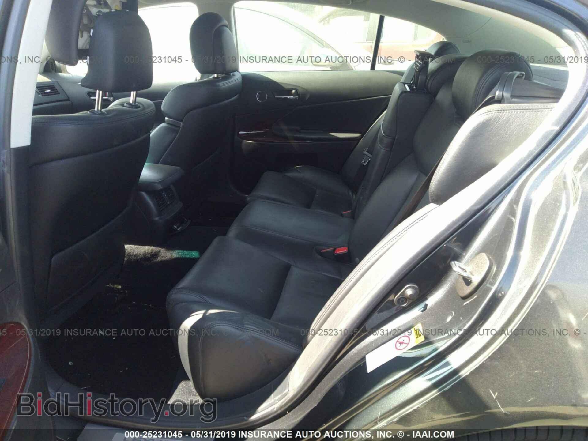 2011 LEXUS GS - VIN: JTHBE1KS2B0052312 - Фото 8