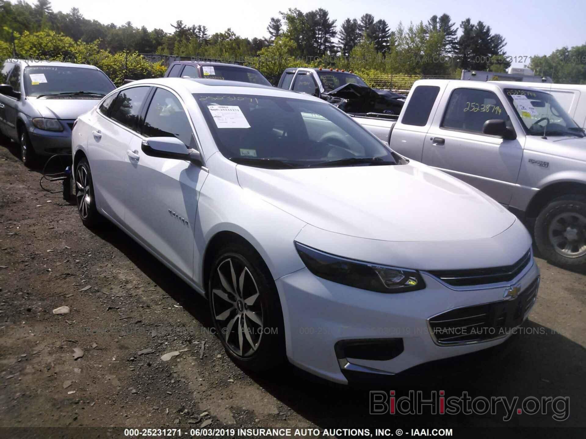 Photo 1G1ZE5ST4GF337512 - CHEVROLET MALIBU 2016