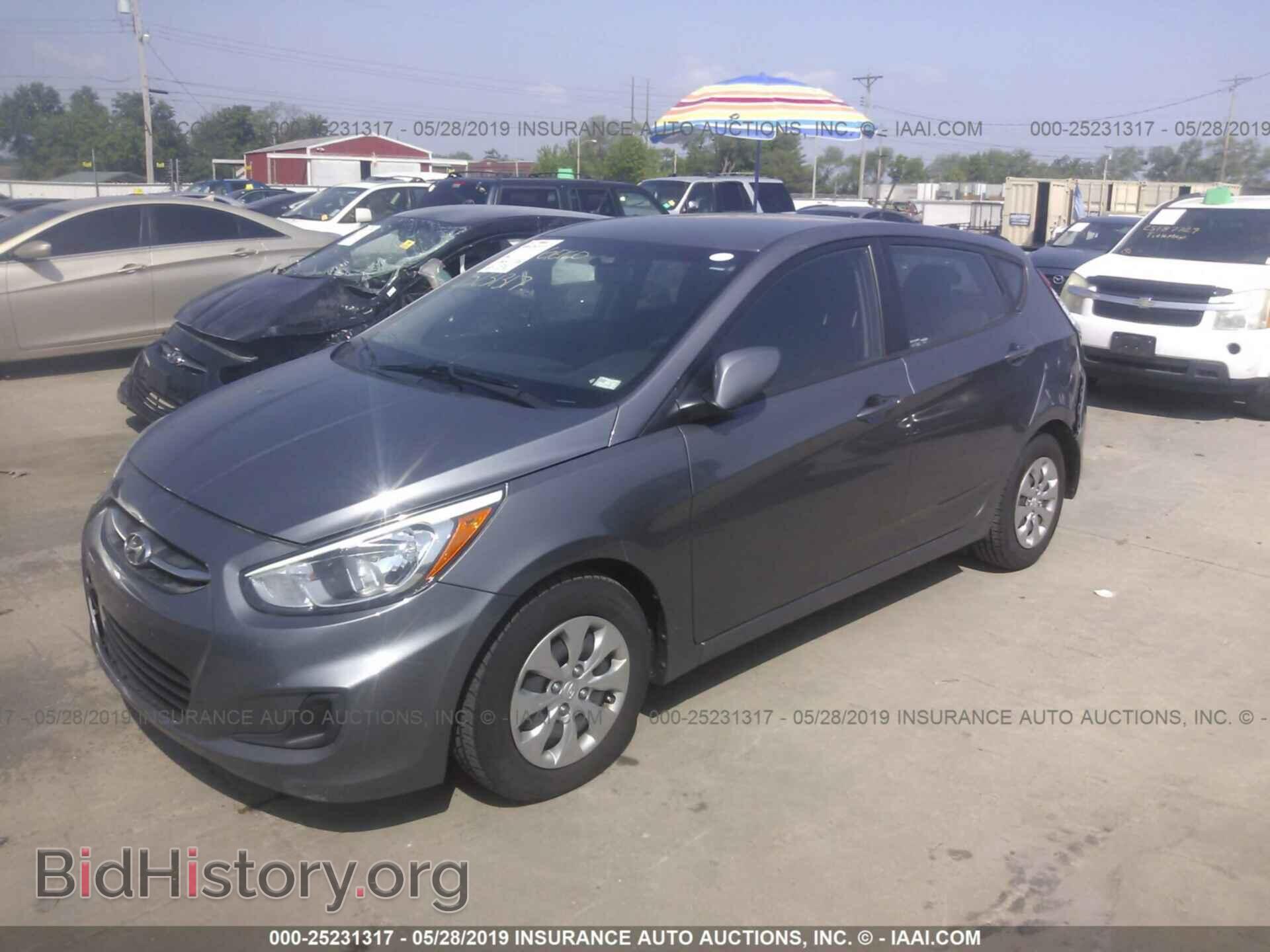 2016 HYUNDAI ACCENT - VIN: KMHCT5AE9GU262027 - Фото 2